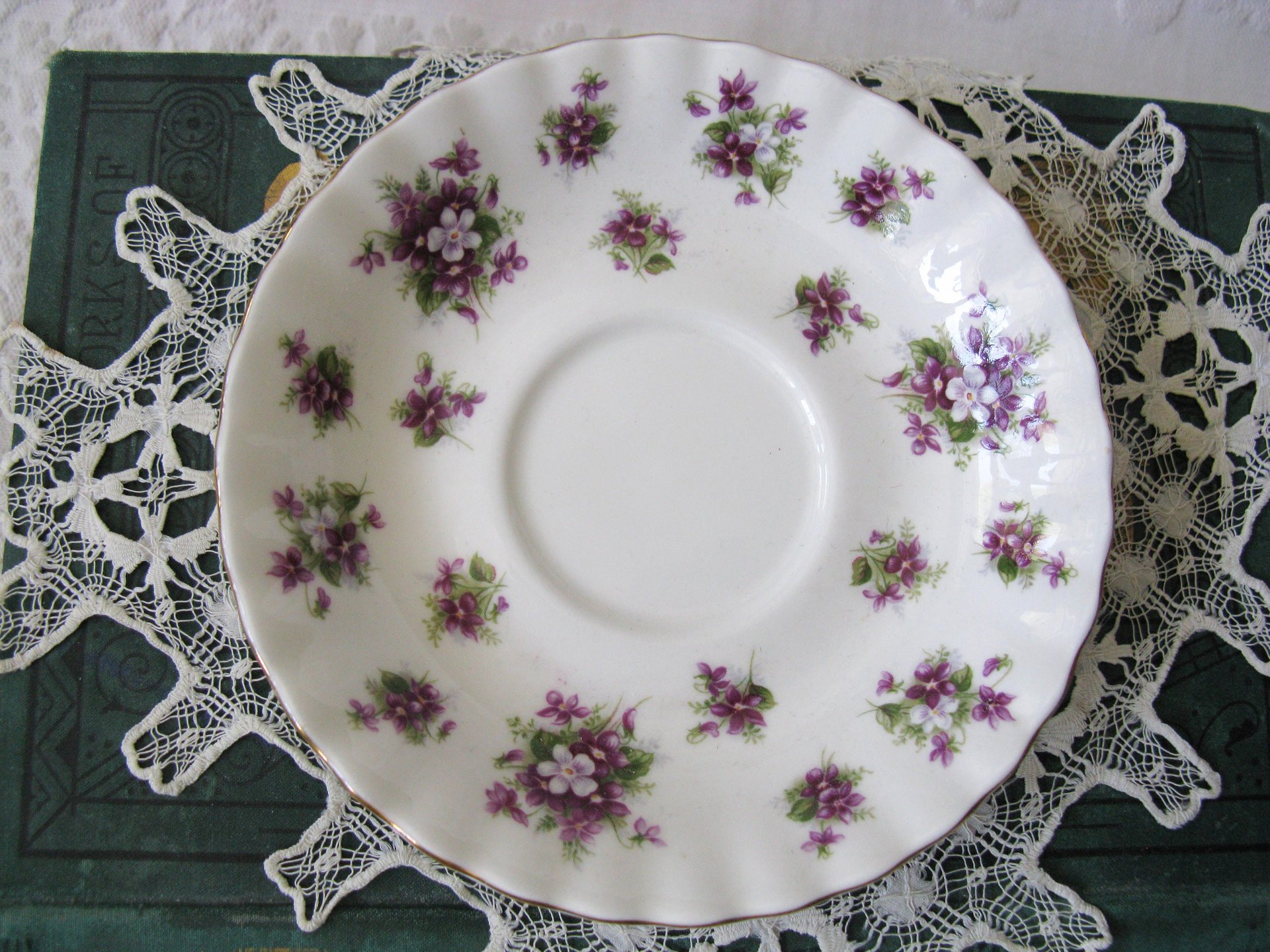 Royal Albert Sweet Violets Vintage Tea Cup English Bone China Retro Tea Time Gift Dainty Mid Century Style Shabby Chic WhenRosesBloom