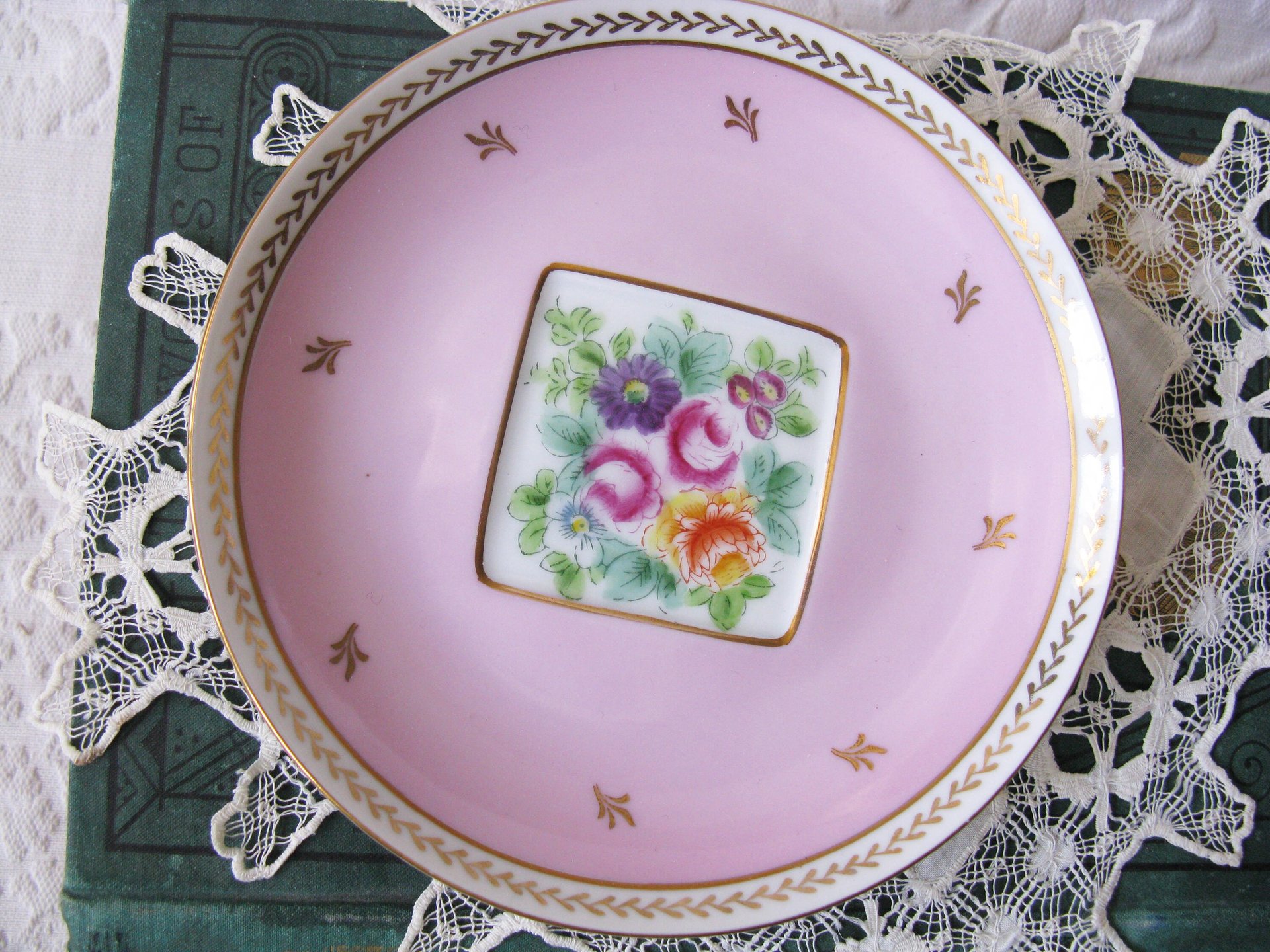 Vintage Footed Tea Cup Pink Floral  Made Japan Mid Century Retro Elegant Tea Gift Victoria Downtown Tea Cottage Shabby Chic WhenRosesBloom