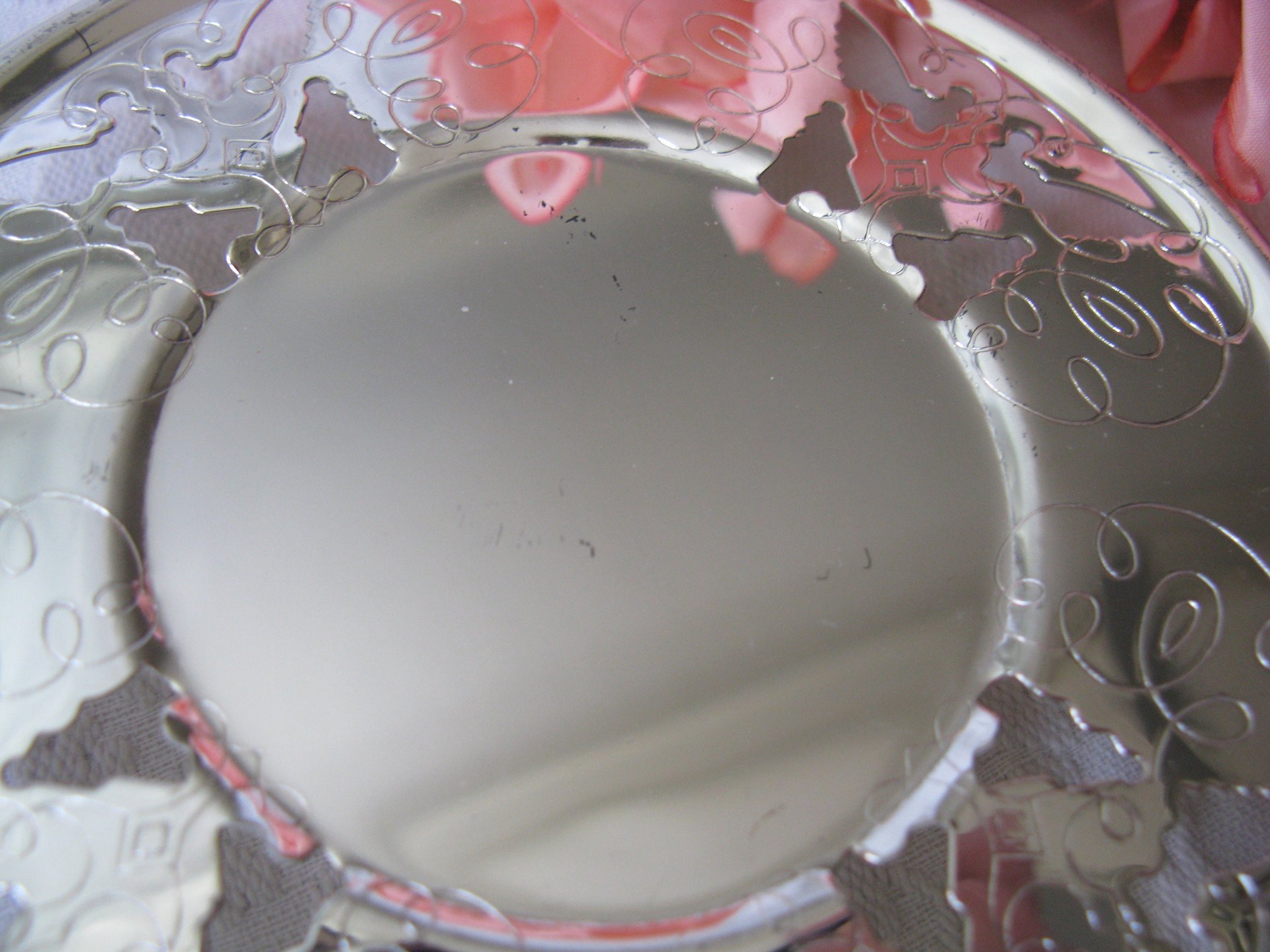Silver Tea Trivet Hot Plate Vintage Tea Party Wedding Birthday Entertaining Tea Gift Silver Rococo Elegant Shabby Chic   WhenRosesBloom