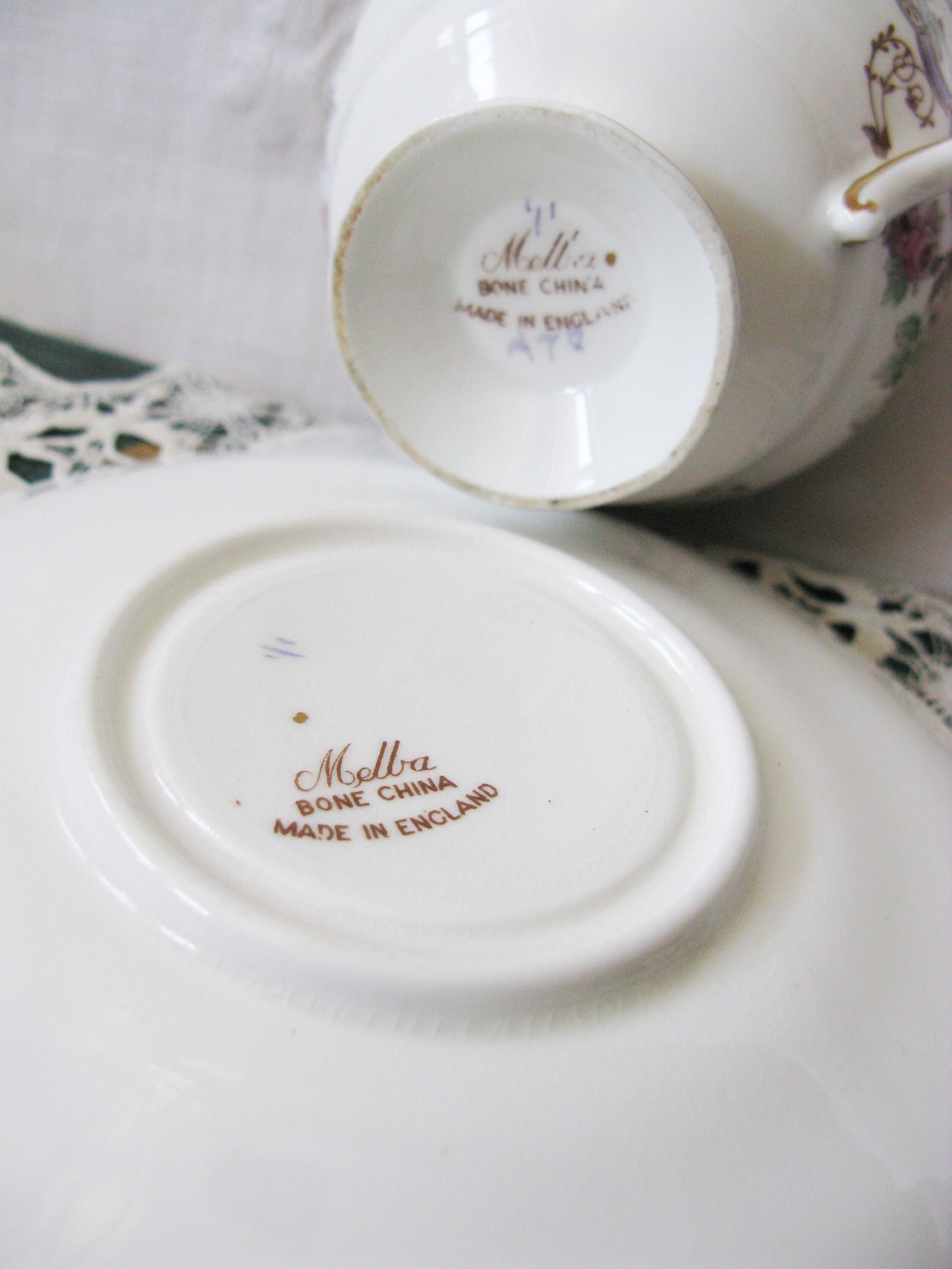 Vintage English Tea Cup Pink Roses Melba Bone China Floral Tea Mid Century Retro English Tea Gift  Shabby Chic Romantic Tea WhenRosesBloom