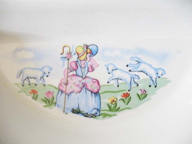 Vintage Baby Dish Mid Century warming dish divided heated plate classic baby shower gift nursery decor Keepsake Heirloom WhenRosesBloom