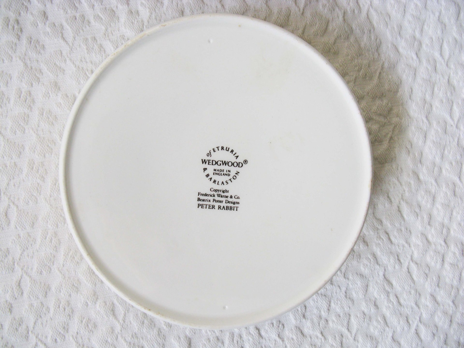 Vintage Peter Rabbit Porringer Bowl  Baby Toddler Beatrix Potter classic baby shower gift nursery decor Keepsake Heirloom WhenRosesBloom