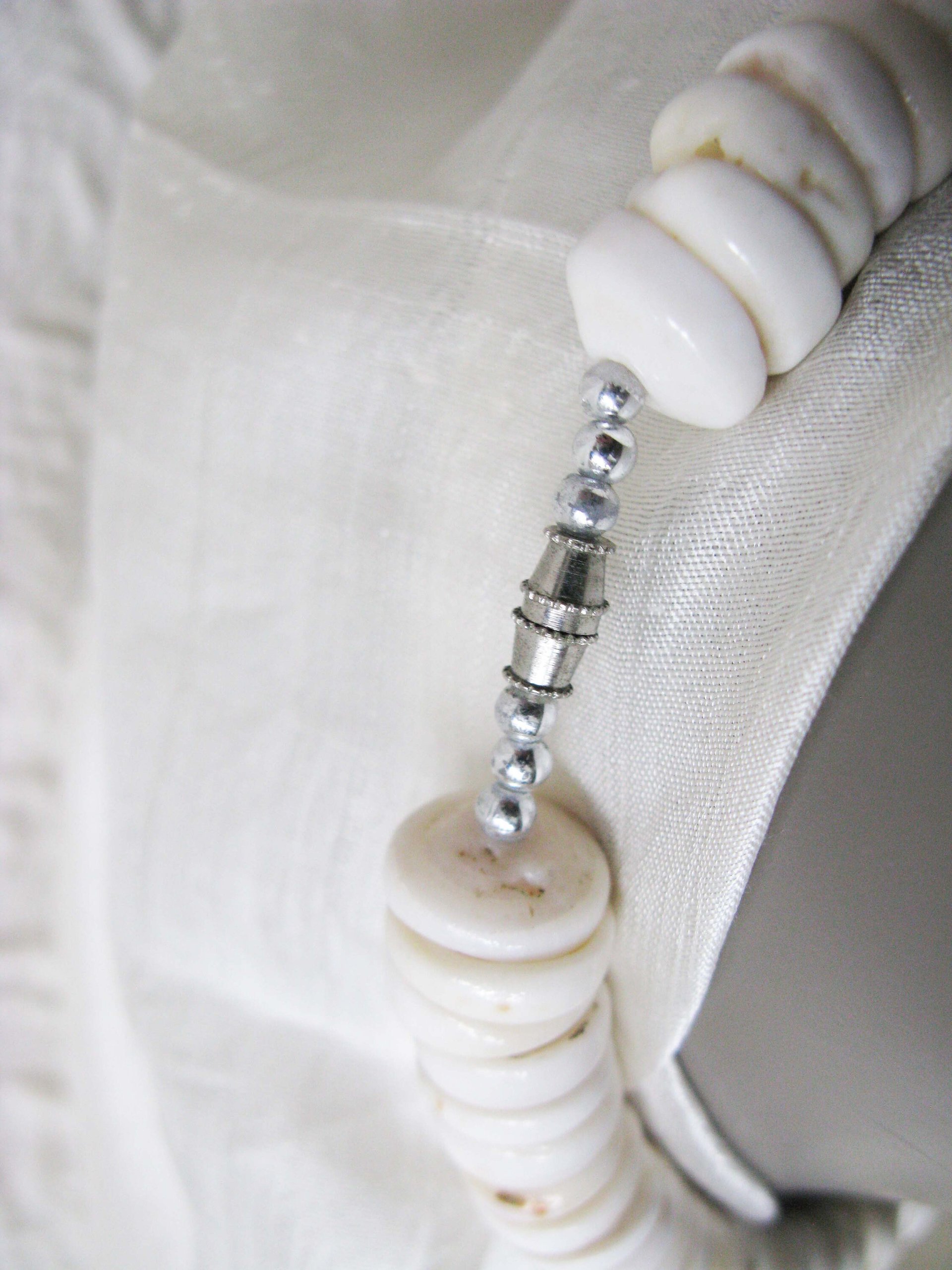 Vintage Puka Shell Choker Statement Necklace Ethnic Boho Minimalist Casual Retro Hawaiian VSCO   Free Spirit Hippie 60s 70s  WhenRosesBloom