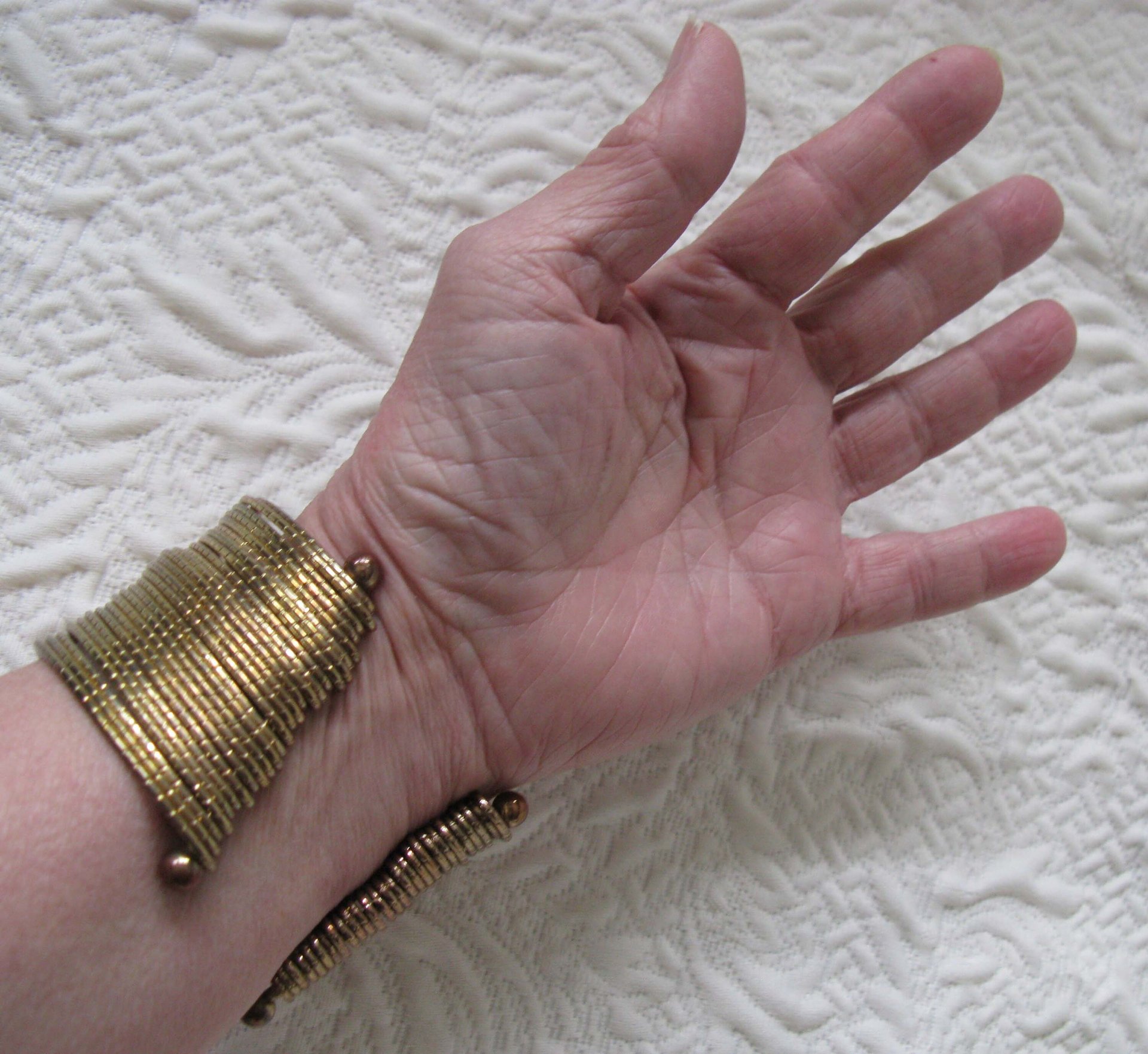 Vintage Gold Bracelet Multi Wire Design Casual Retro 70s-80s Boho Gypsy Hipster Minimalist Modern yet  Retro Jewelry Gift  WhenRosesBloom