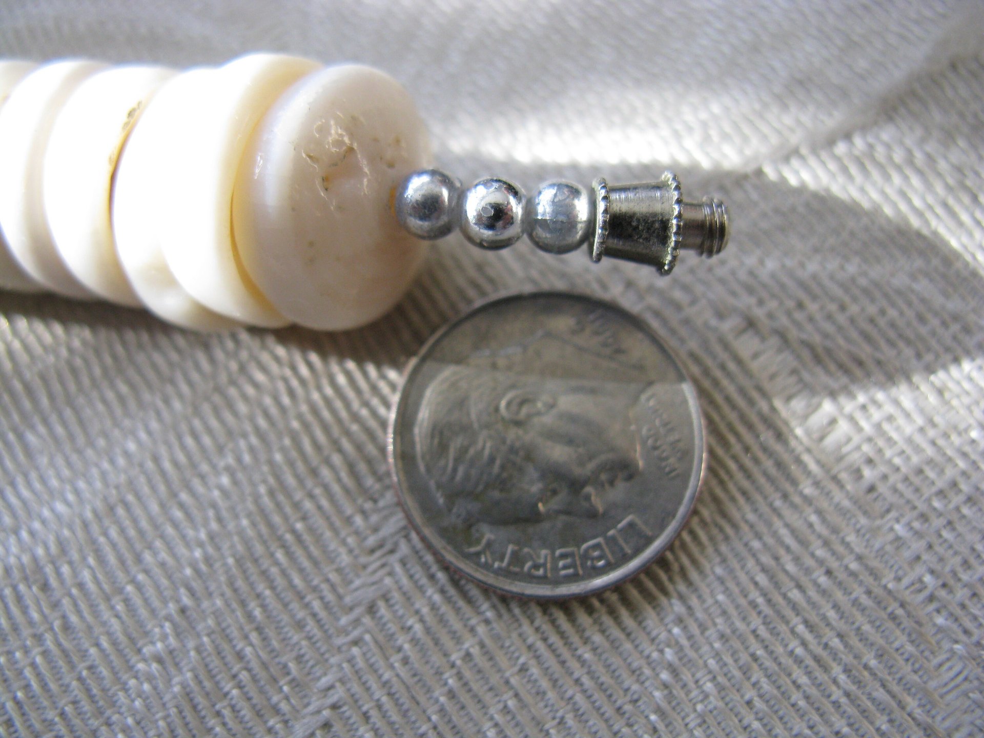 Vintage Puka Shell Choker Statement Necklace Ethnic Boho Minimalist Casual Retro Hawaiian VSCO   Free Spirit Hippie 60s 70s  WhenRosesBloom