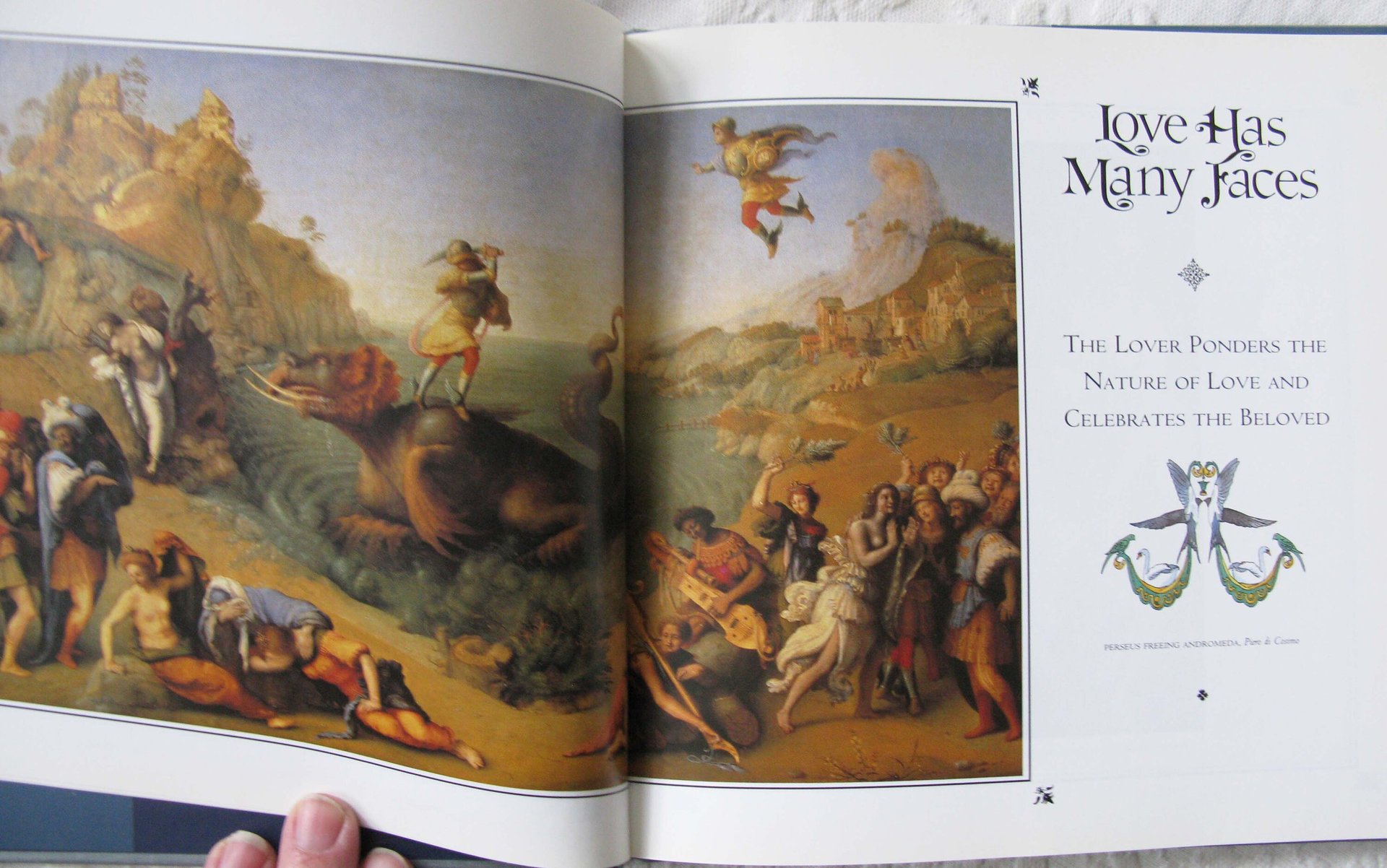 Vintage Book Renaissance Poetry Paintings Romantic Love Come Live with Me and Be My Love 1st Ed  Decorative Library Decor   WhenRosesBloom