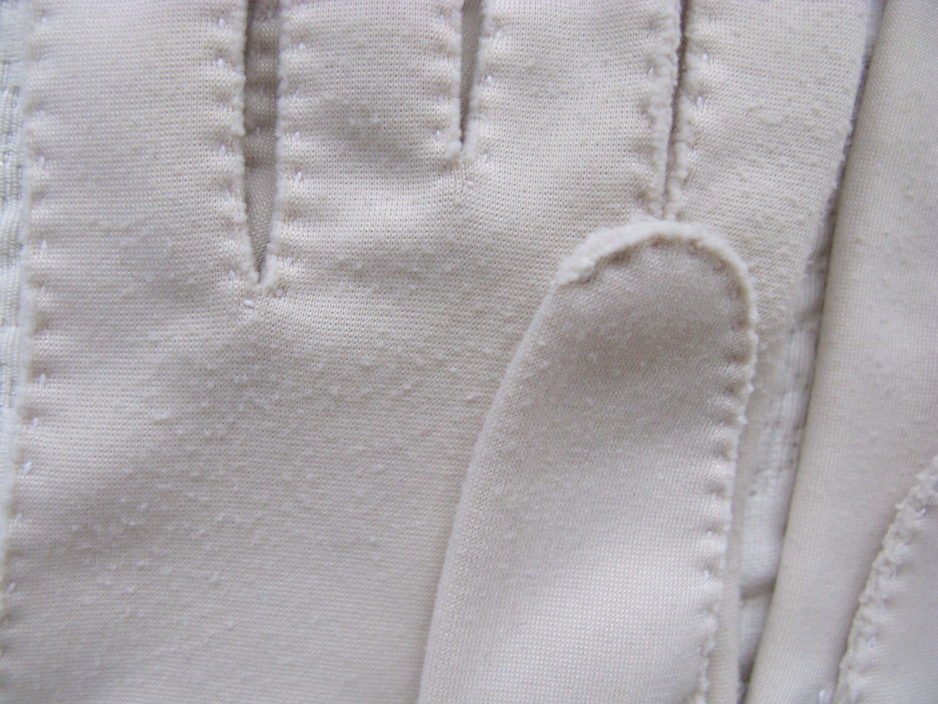 Gloves Beige Fabric short Vegan Retro Vintage Tea Party Elegant Cosplay Downton Miss Fisher Mid Century Style Free Ship US When Roses Bloom