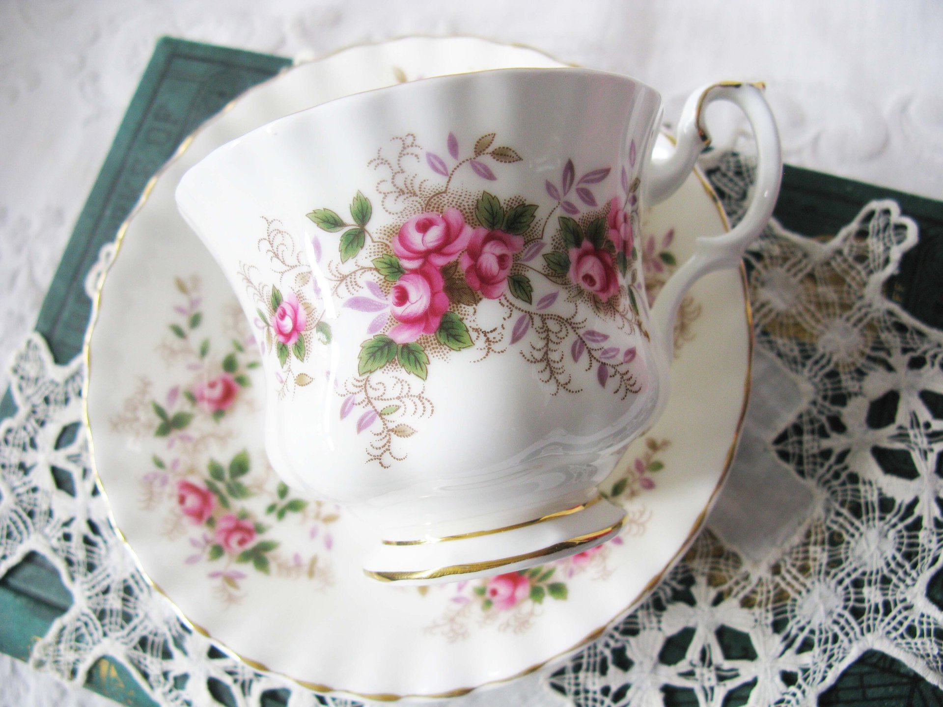Royal Albert Lavender Rose Vintage Tea Cup English Bone China Retro TeaTime Gift Dainty Mid Century Style Shabby Chic WhenRosesBloom