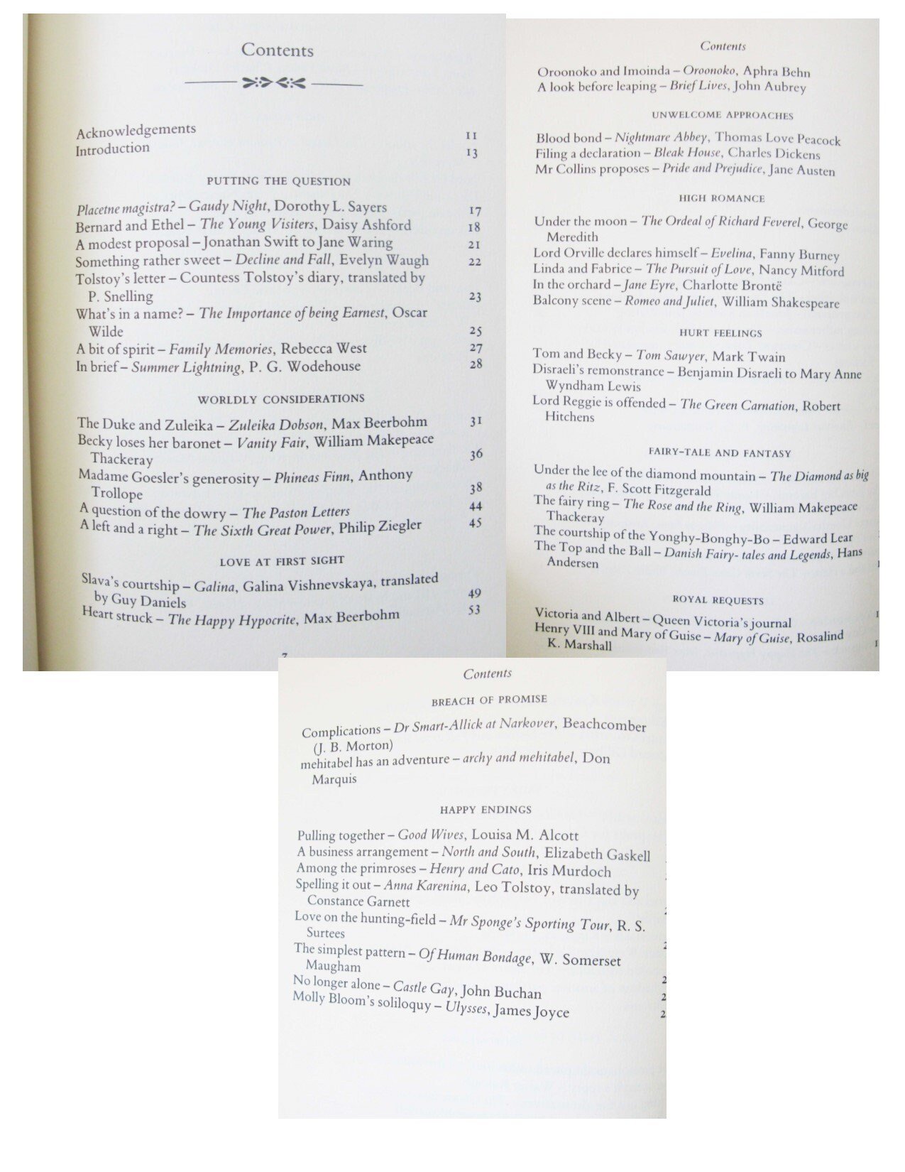 Vintage Book Proposals Romantic Love Classic Love A Lovers' Anthology Decorative Library Decor Famous Lovers Romantic Gift  WhenRosesBloom