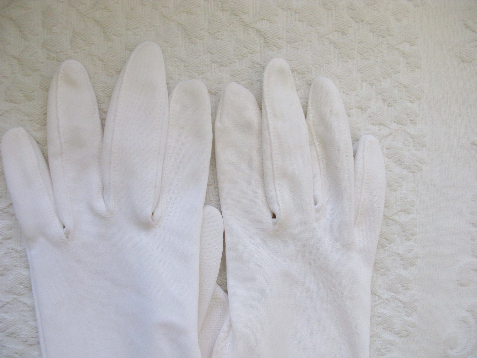 Vintage White Gloves Wedding Tea Retro Mid Century Bride Bridesmaid Downton Titanic Austen Cosplay  Free Ship  US When Roses Bloom