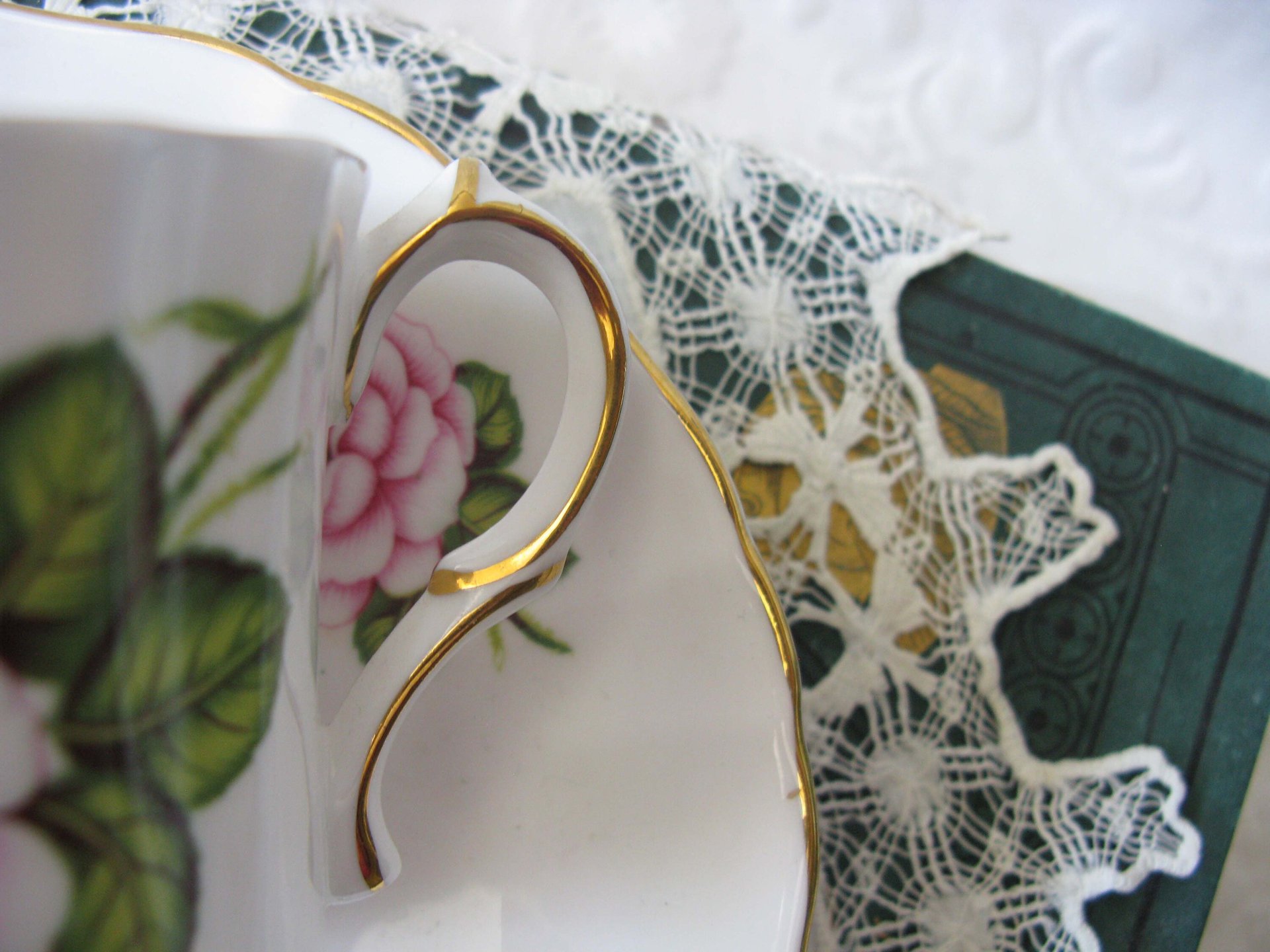 Vintage Tea Cup Shakespeare  Rose English Bone China Tea Gift Dainty Elegant Shabby Chic Retro Mid Century Classic British WhenRosesBloom