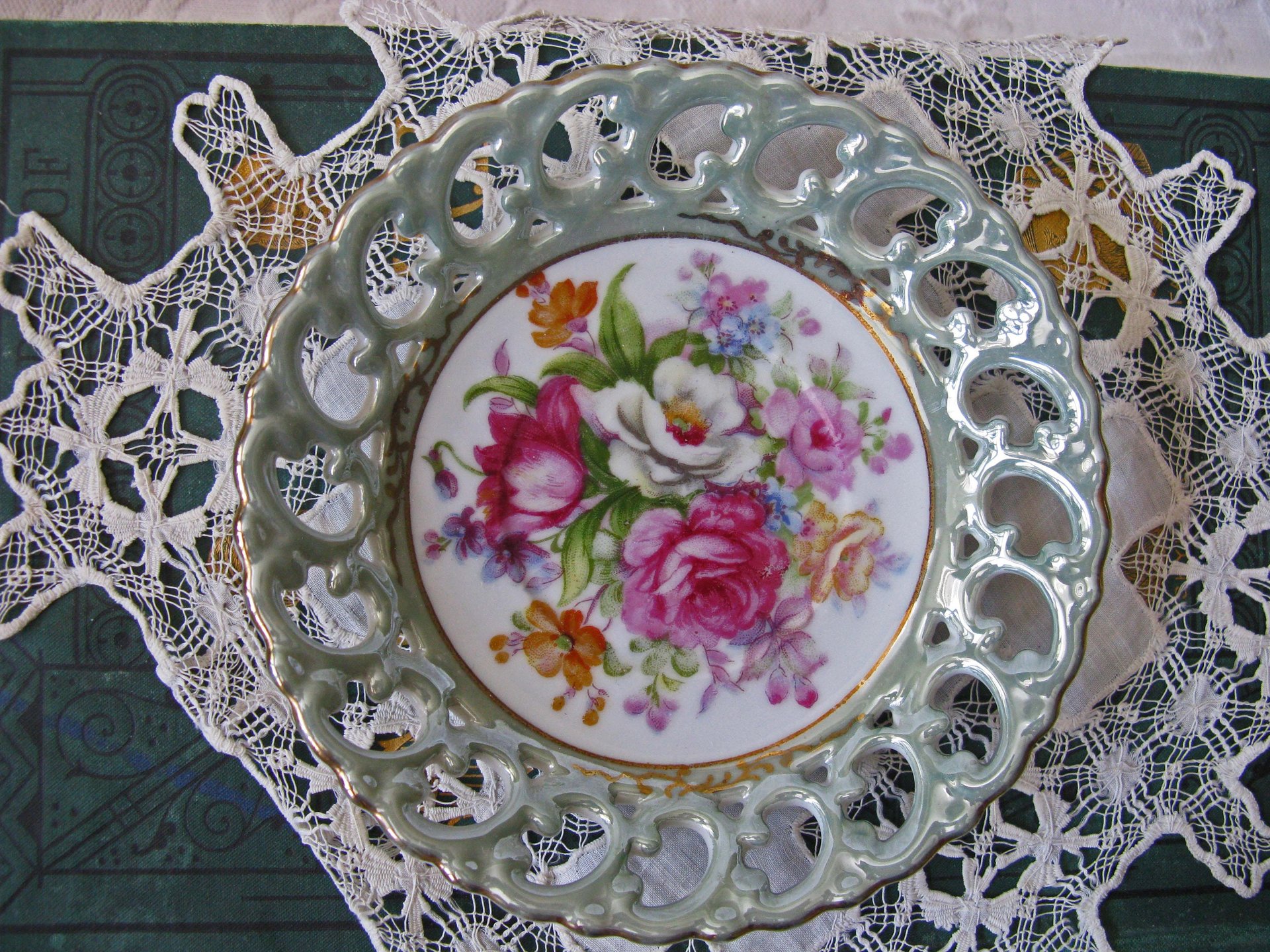 Vintage Tea Cup Floral Royal Sealy Child Dolly Mommy & Me Nana Tea Party Demitasse Cappuccino Cottage Farmhouse  Shabby Chic WhenRosesBloom