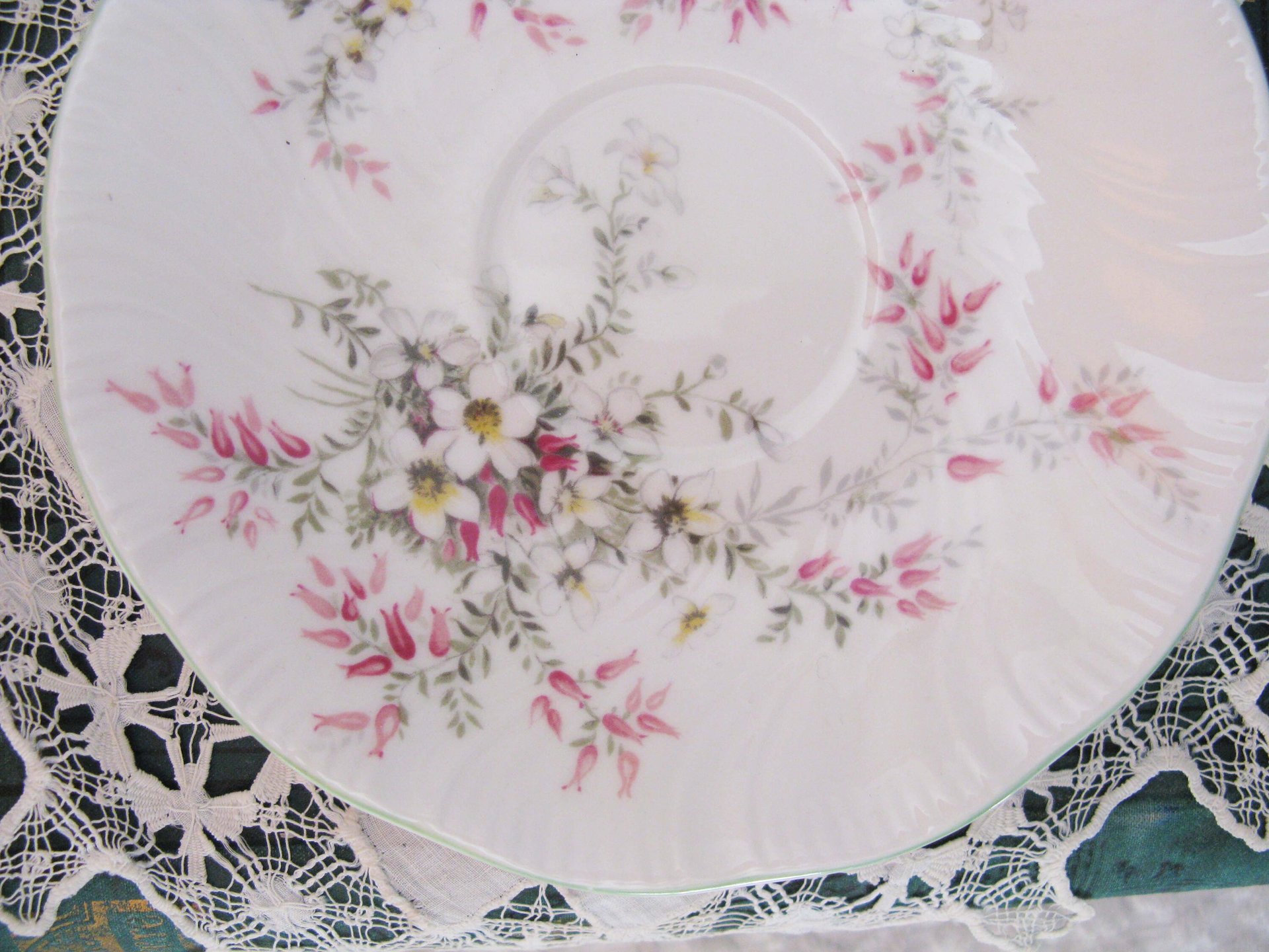 Tea Cup English Floral Bone China Vintage Tea Gift Dainty Pink Shabby Chic Retro Mid Century Classic British Shelley Look  WhenRosesBloom