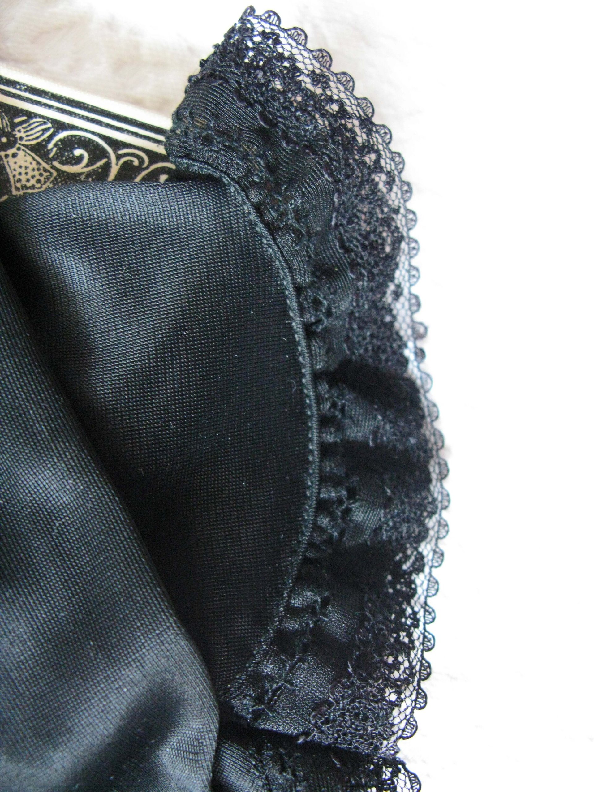 Vintage Gloves Black Sz 6.5 Nylon Retro Mid Century 40s 50s Tea Dance Wedding Downton Steampunk Retro  Cosplay Free Ship US  WhenRosesBloom