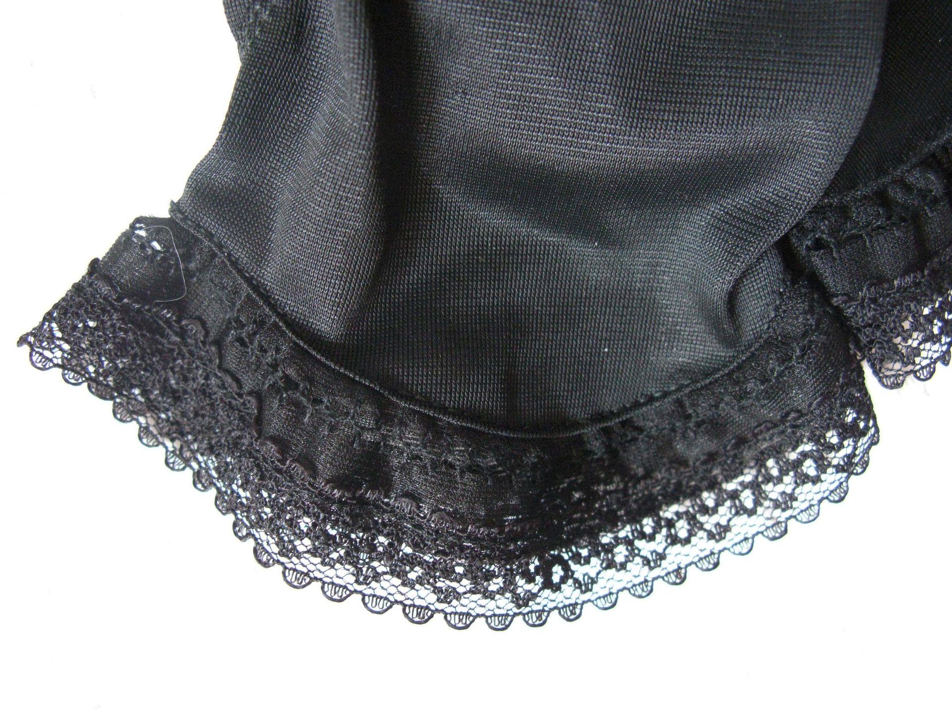 Vintage Gloves Black Sz 6.5 Nylon Retro Mid Century 40s 50s Tea Dance Wedding Downton Steampunk Retro  Cosplay Free Ship US  WhenRosesBloom