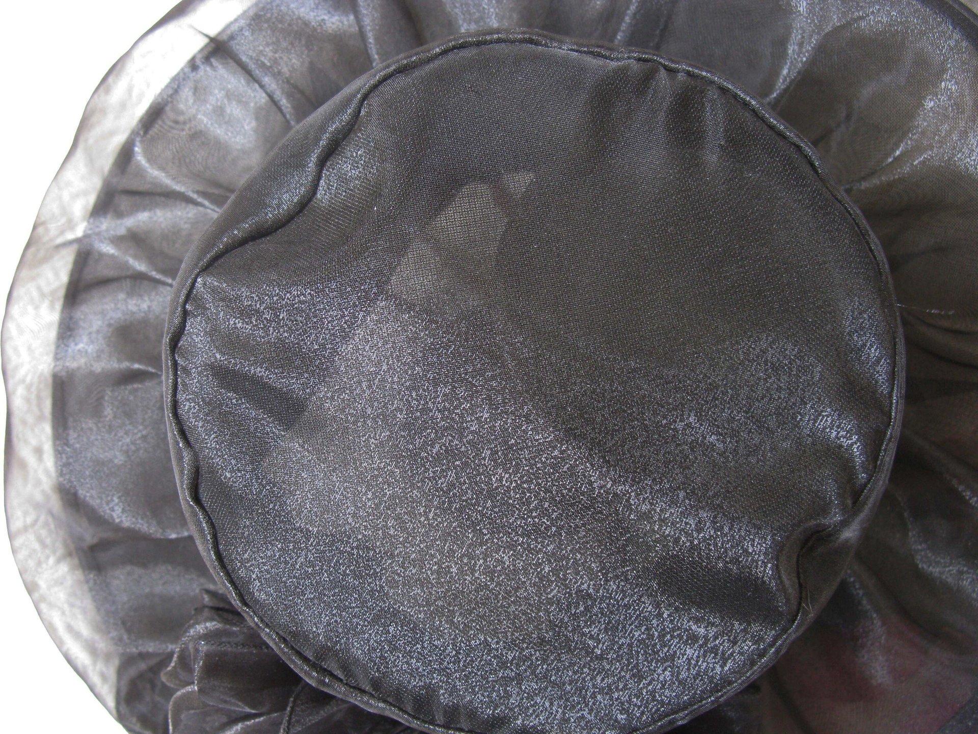 Vintage Hat Black Classic Cocktail New Look Retro Elegance Derby Hat Victorian Steampunk Cosplay Mid Century Audrey Hepburn WhenRosesBloom
