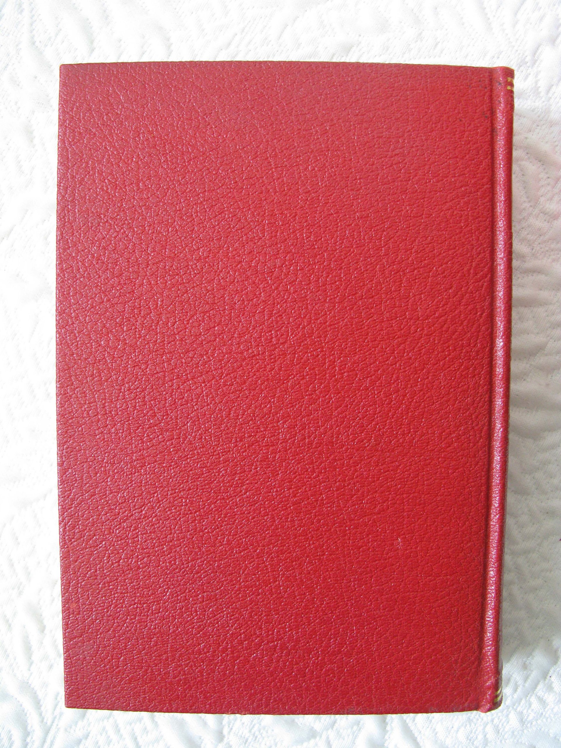 Vintage Red Books Faith Baldwin Romance  circa 1930s-1940s  Set of 6 Classic  Red Gold Decorative Library Gift WhenRosesBloom