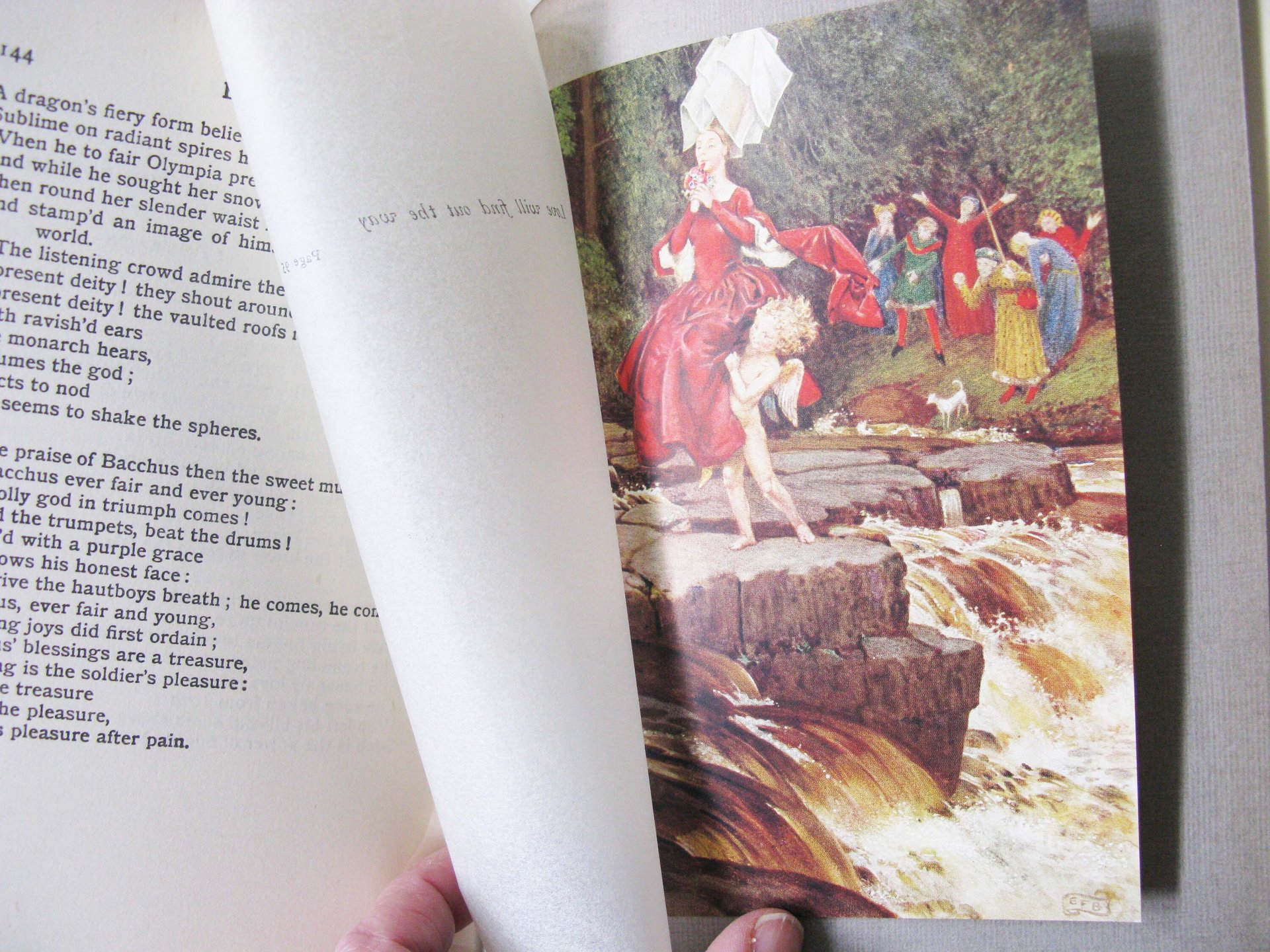Rare Poetry Book The Golden Treasury of Song & Lyric Pretty Decorative Literary Poetry Vintage Library Gift Decorative Art WhenRosesBloom