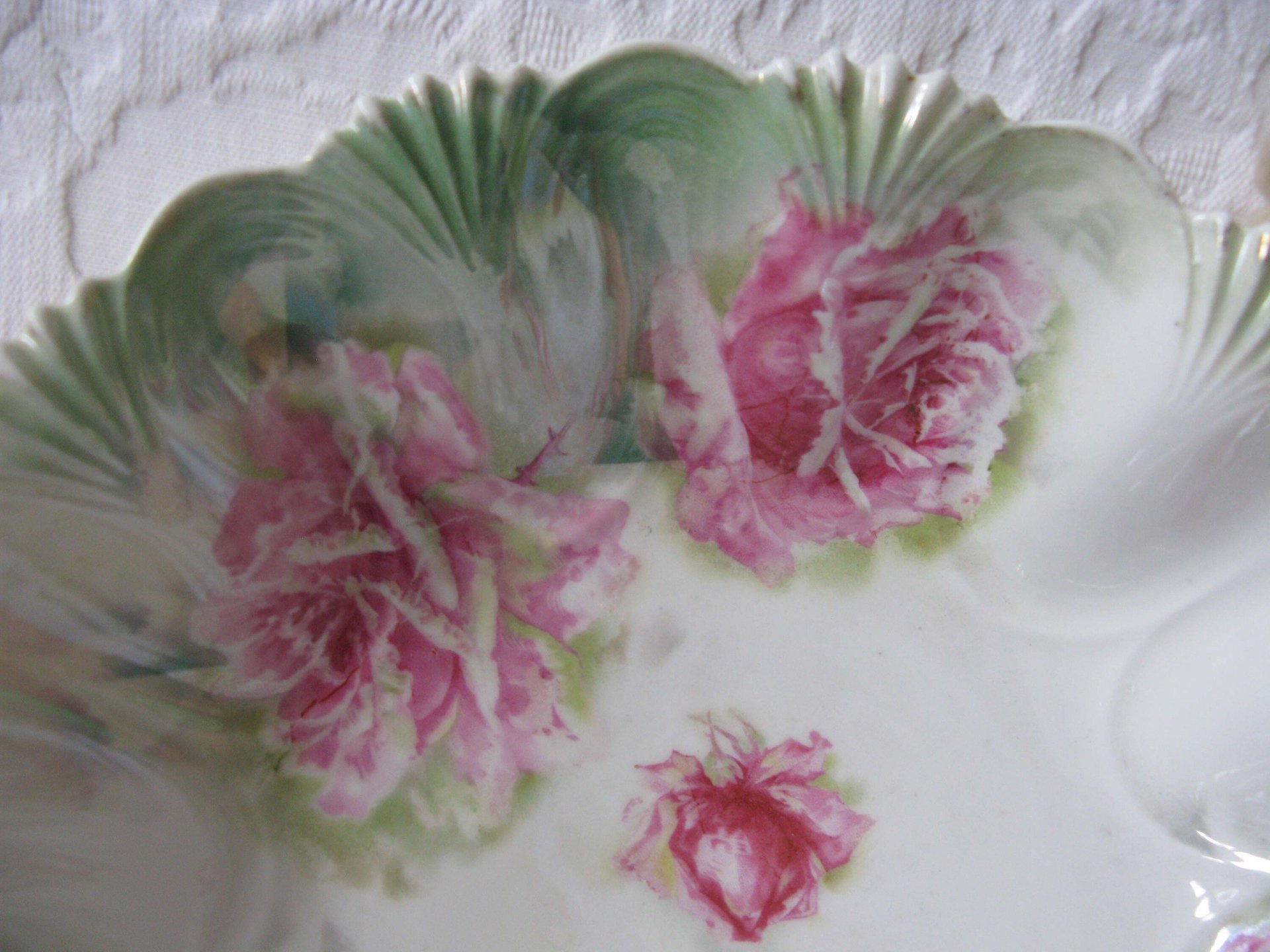 Vintage China Bowl w/Roses Art Nouveau R S Prussia  1900's Edwardian Victorian Cottage Farmhouse Romantic  Shabby Chic WhenRosesBloom