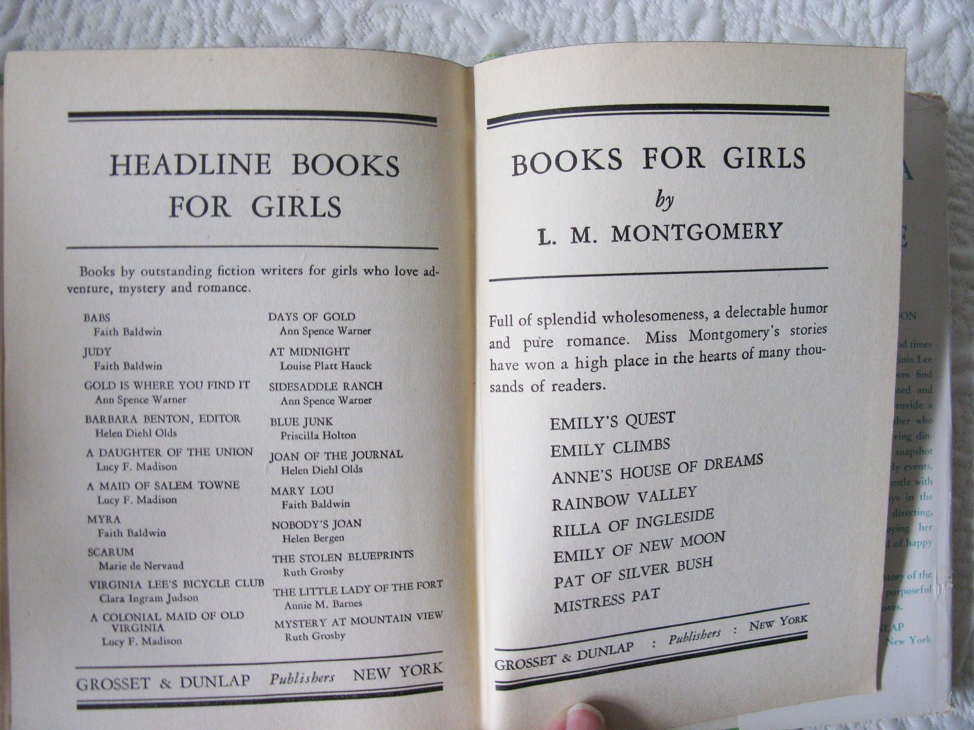 Vintage Book Babs  Faith Baldwin 1930s Classic Juvenile Girl Teen Story rare graphic art paper cover  Decorative Library Gift WhenRosesBloom