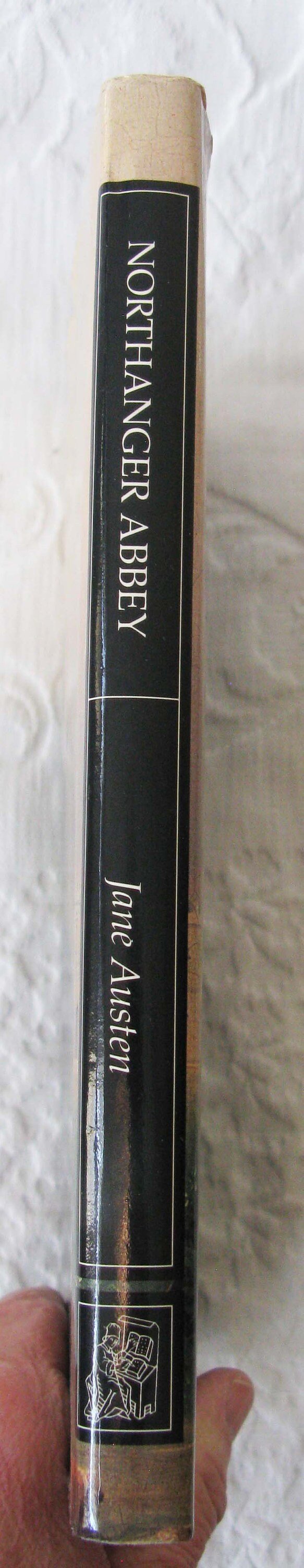 Vintage Book Northanger Abbey Jane Austen Classic Romance Love Literature Gift for her Decorative Library Decor   WhenRosesBloom