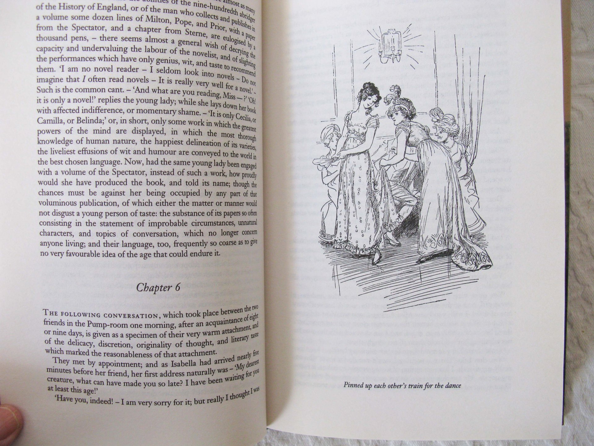 Vintage Book Northanger Abbey Jane Austen Classic Romance Love Literature Gift for her Decorative Library Decor   WhenRosesBloom