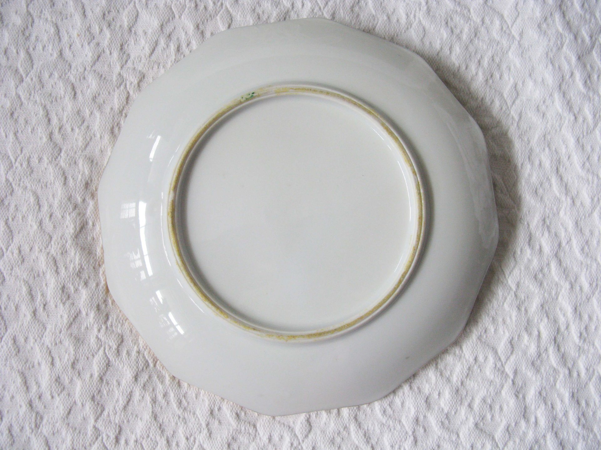Vintage China Candy Dish For Get Me Not Lemon Nappy Tidbit Hand Painted 1900s Edwardian Victorian Downton Cottage Farmhouse WhenRosesBloom