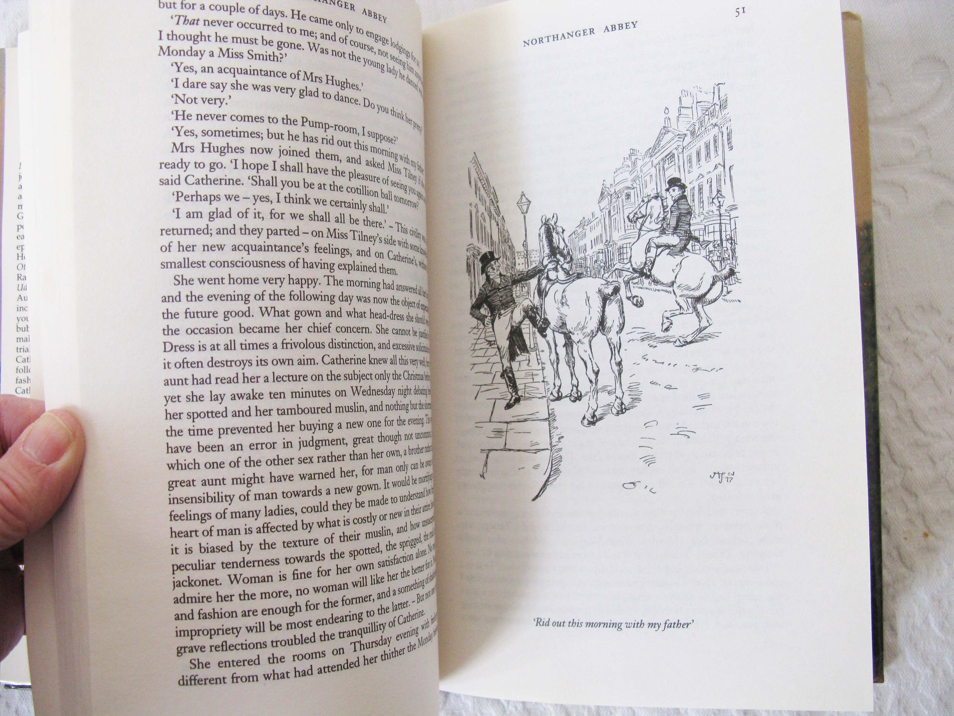 Vintage Book Northanger Abbey Jane Austen Classic Romance Love Literature Gift for her Decorative Library Decor   WhenRosesBloom
