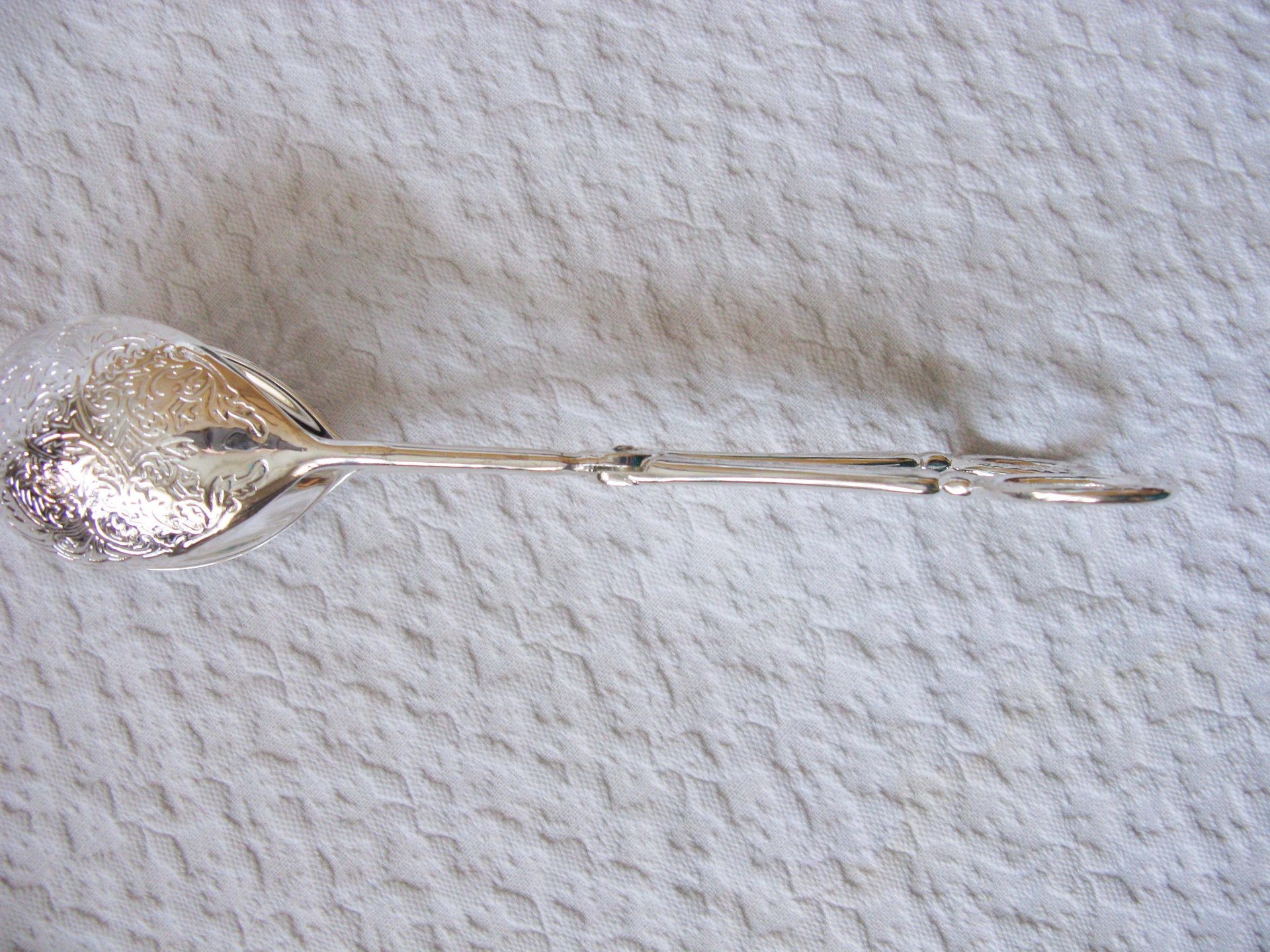 Silver Server Salad Tongs Vintage Elegant Party Afternoon Tea  Silver Server Downton Austen Cottage Shabby Chic Tea Gift WhenRosesBloom
