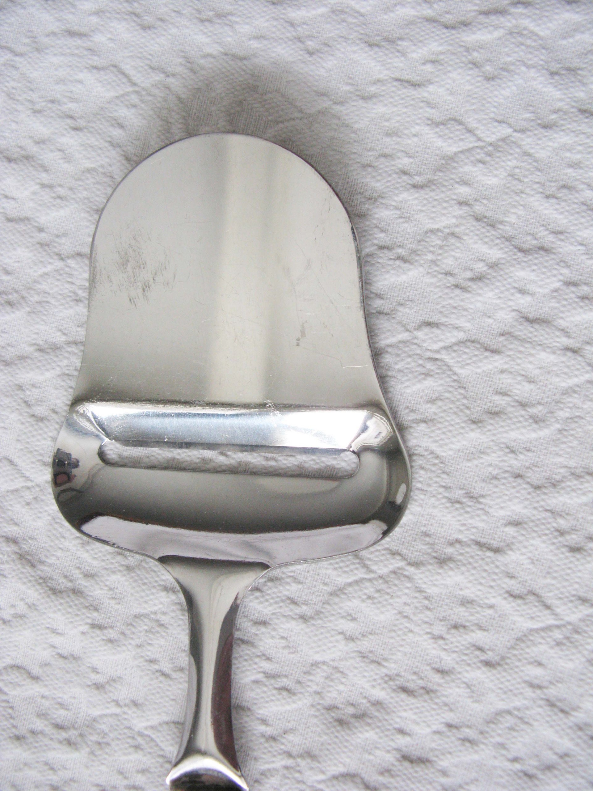 Silver Cheese Slicer Server Elegant Vintage Party Buffet Tea Downton Austen Cottage Shabby Chic Tea Gift WhenRosesBloom
