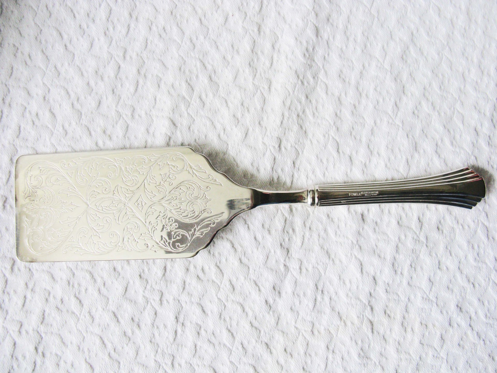Silver Server Spatula Towle Silver Party Gift Entertaining Dessert Cake Pie Tea Classic Tea Victoria Mid Century Style  WhenRosesBloom
