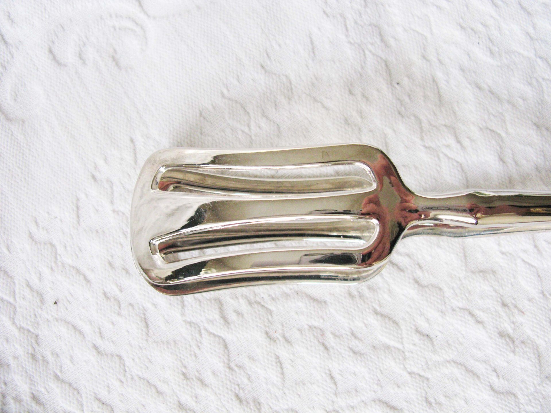 Vintage Silver Server Tongs for Cake Sandwich Pastry Elegant Afternoon Tea Party Downton Austen Cottage Shabby Chic Tea Gift WhenRosesBloom