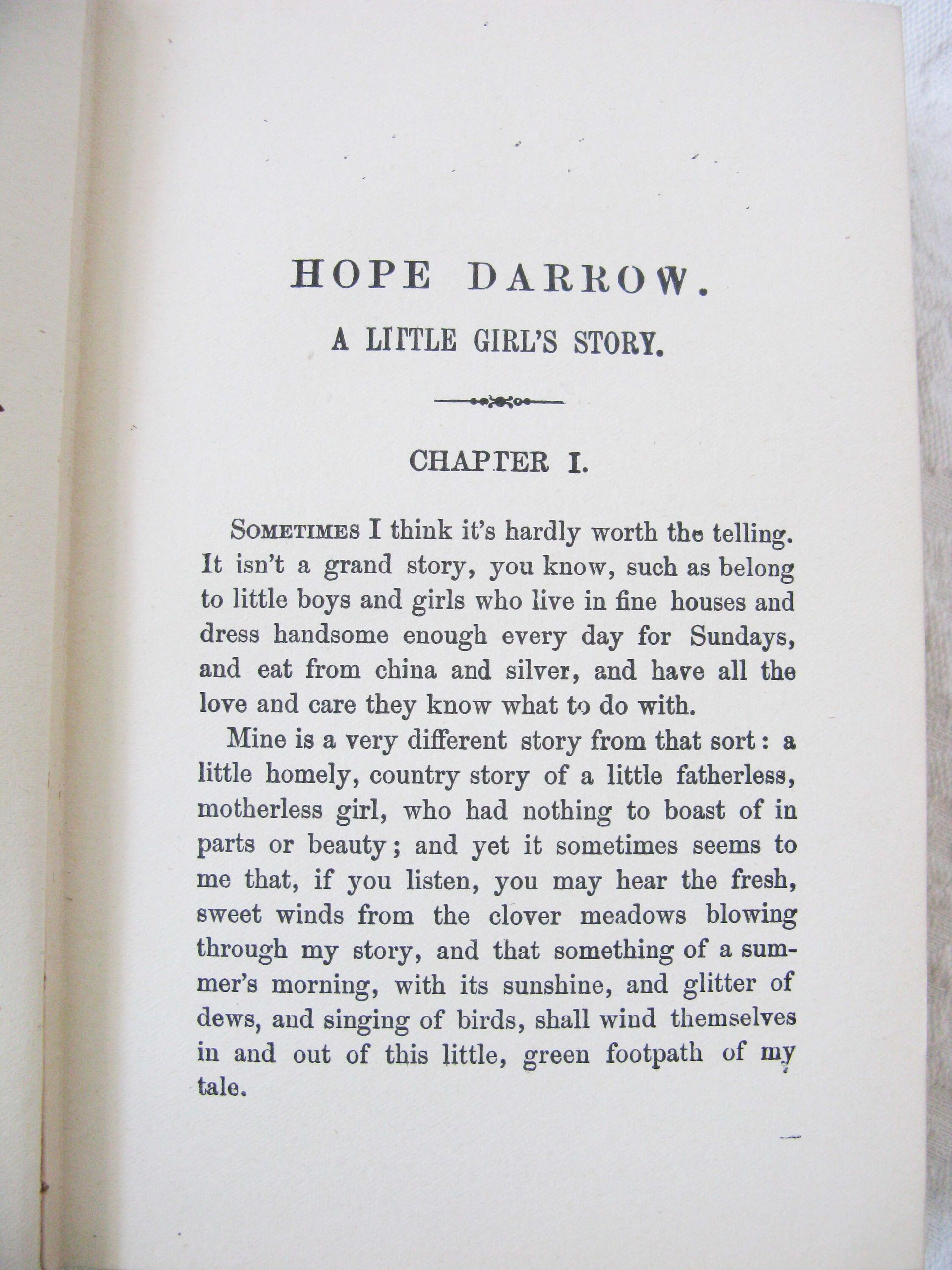 Decorative Book Hope Darrow V F Townsend Rare Vintage Retro Library Decorative Graphic Art Cover Juvenile Child Fiction WhenRosesBloom
