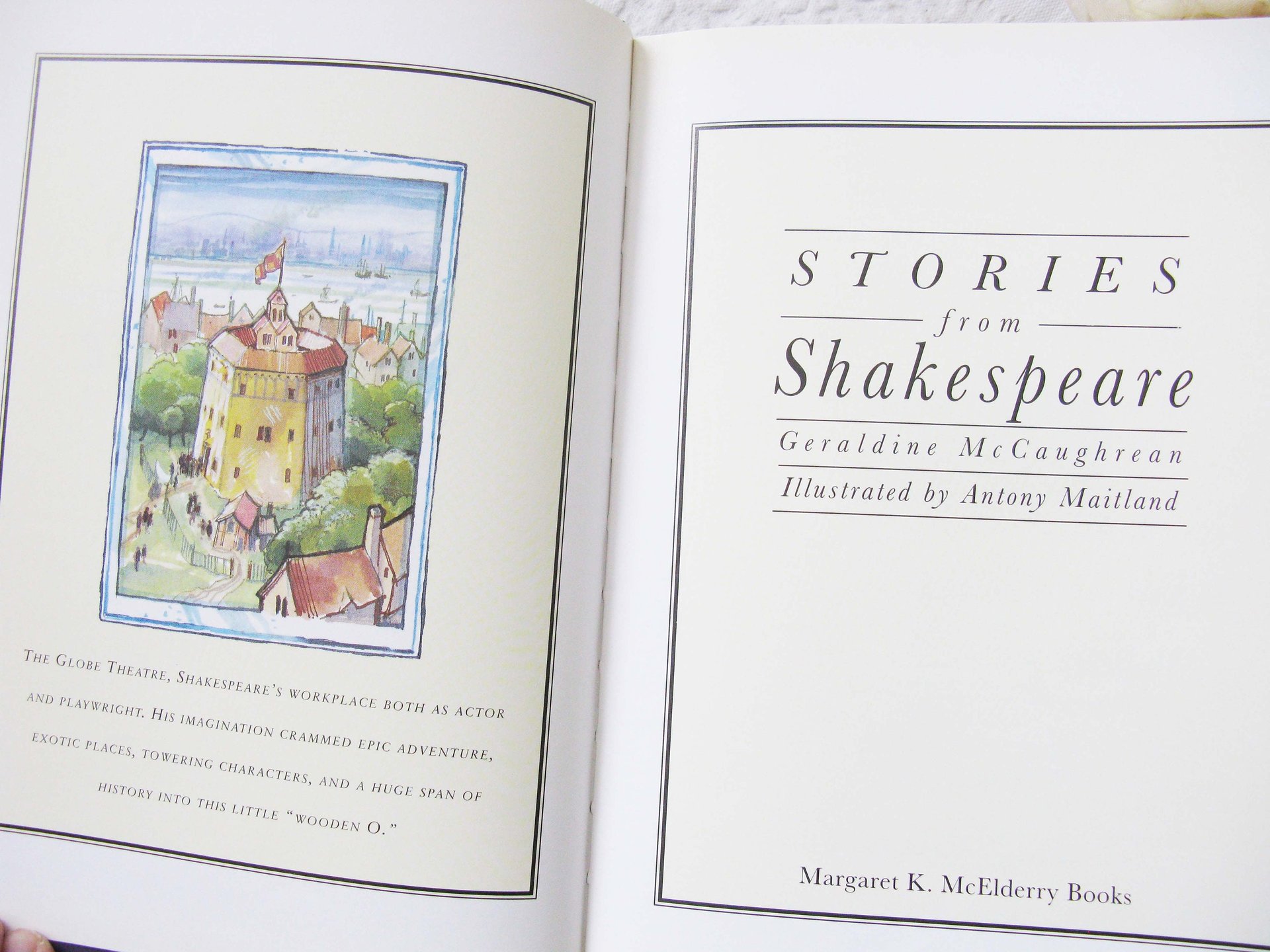 William Shakespeare Stories from Shakespeare Vintage Book Classic Gift Book Illustrated Art Book Children Juvenile Book  WhenRosesBloom