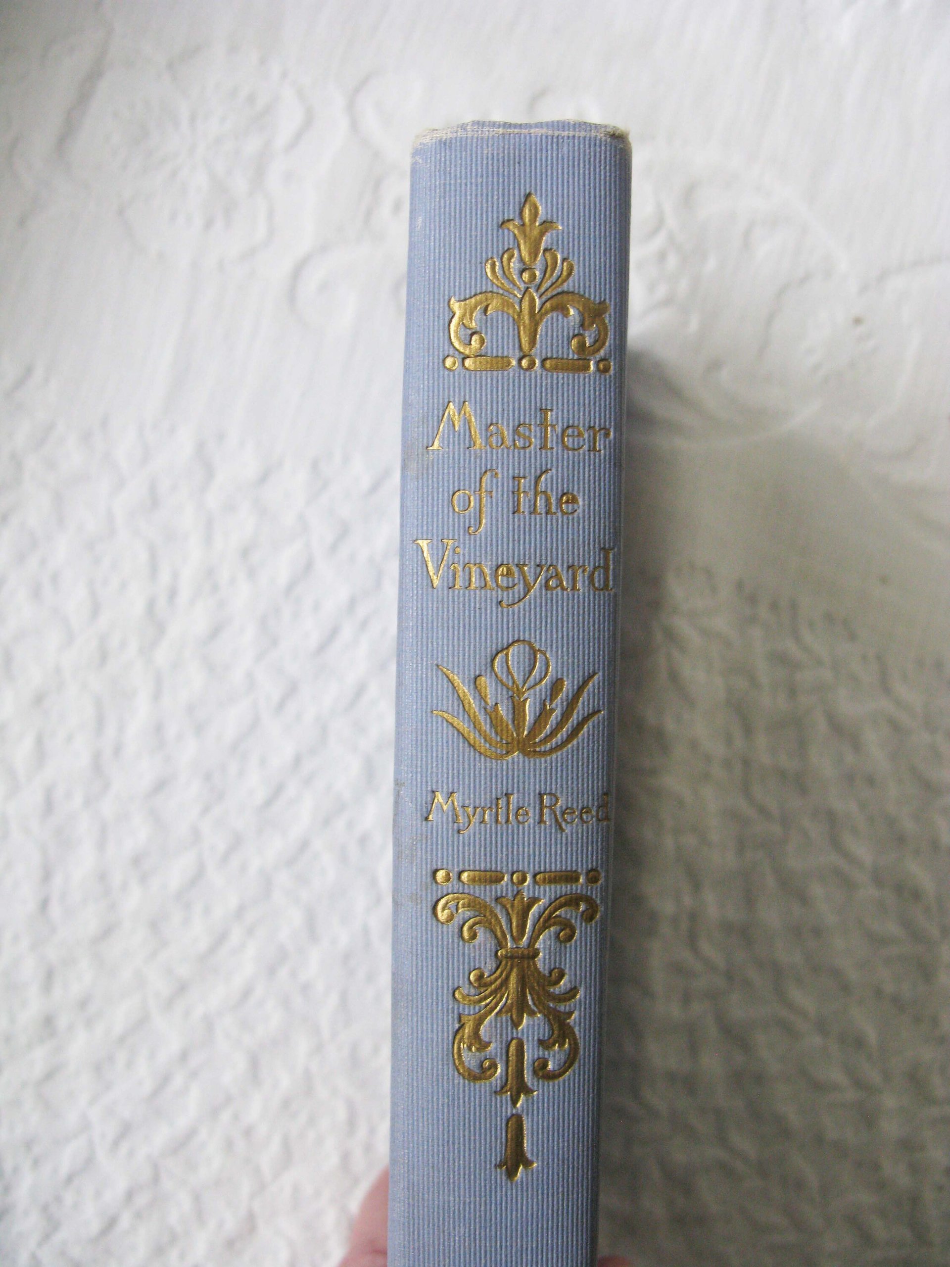 Myrtle Reed Vintage Book 1st Ed Purple Gold Decorative Art Nouveau Graphic Margaret Armstrong Romance Gift Decorative Library WhenRosesBloom