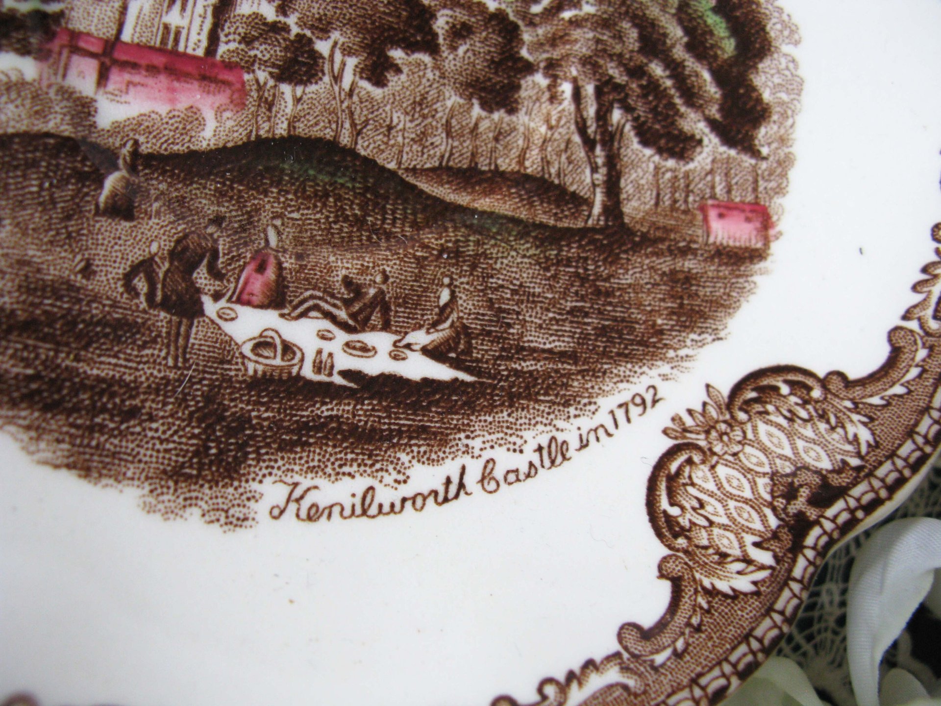 Teacup Kenilworth Castle Johnson Bros English  Downton Elegant Steampunk Gentlemen's Tea Retro Booklover's Tea Walter Scott WhenRosesBloom