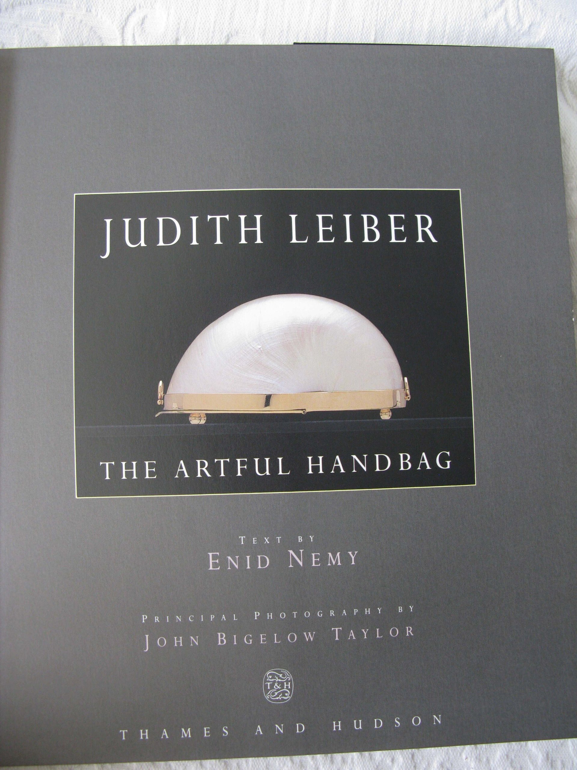 Judith Leiber Book The Artful Handbag Classic Purse Designs  Gift for her Unique Decorative Vintage Library Decor   WhenRosesBloom