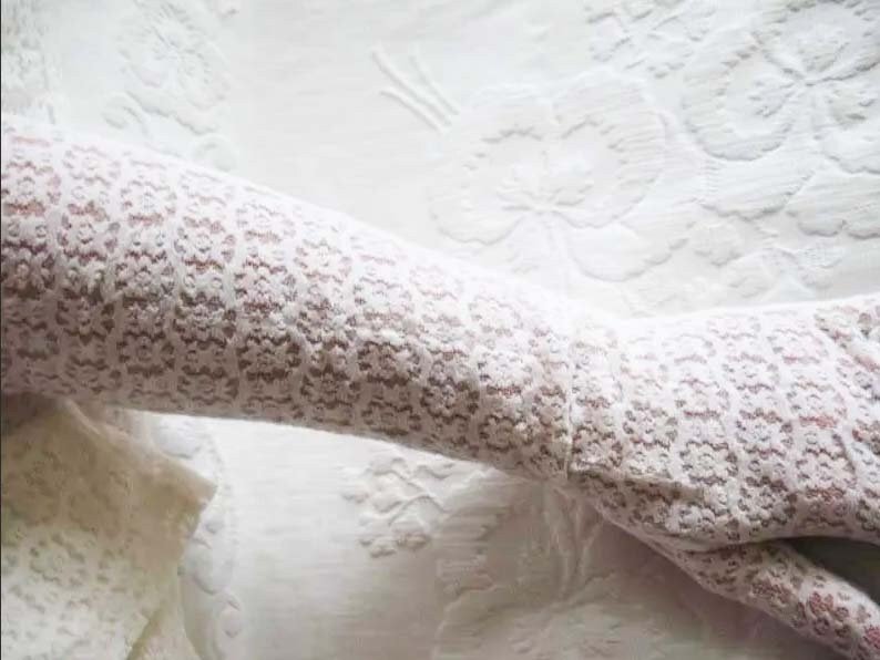 Vintage White Gloves Long Lace Opera Wedding Debutante Mid Century Bride Bridesmaid  Downton J Austen Titanic Free Ship US When Roses Bloom