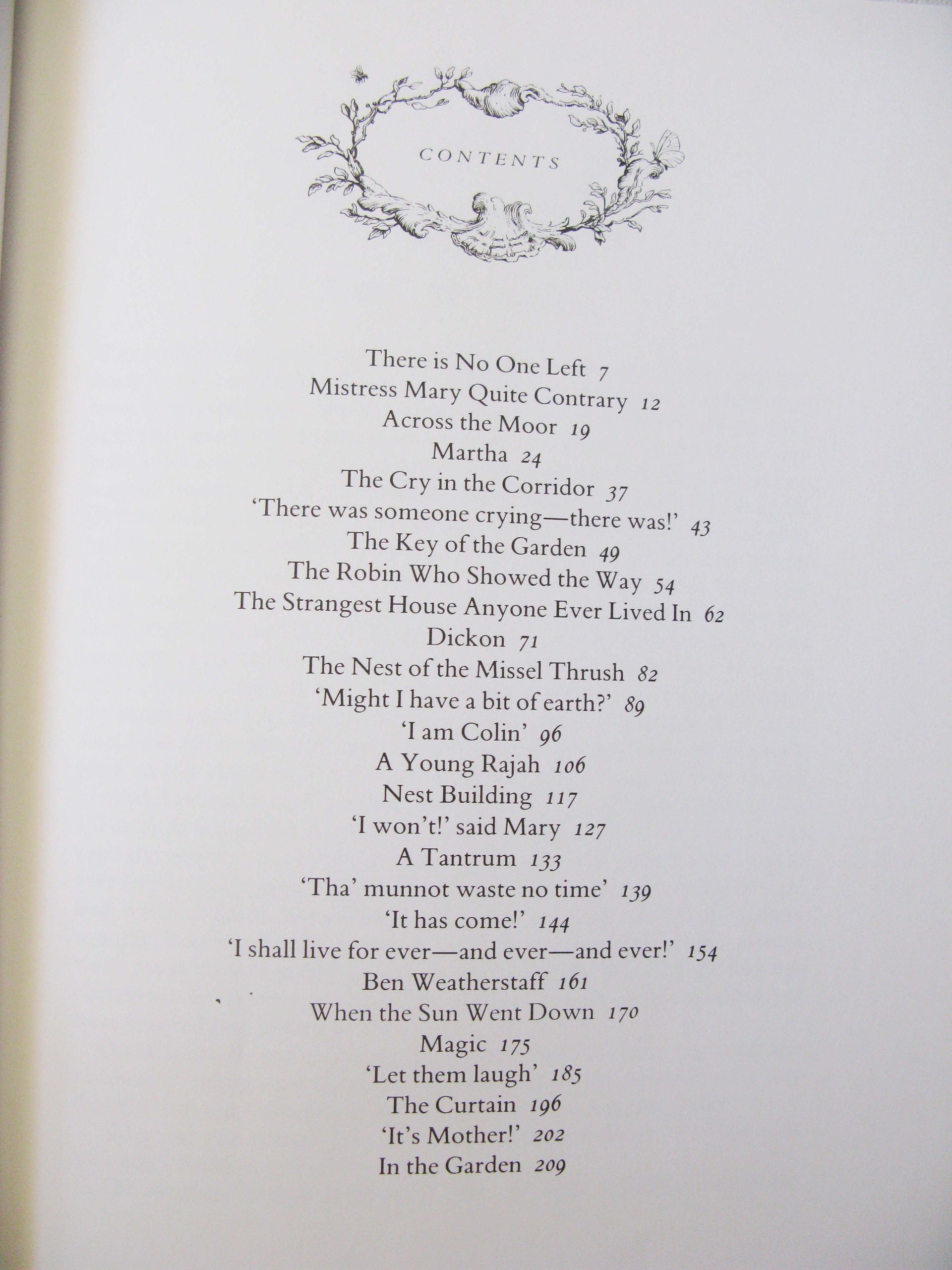 Book The Secret Garden Frances H Burnett Vintage Retro Library Decorative Graphic Art  Juvenile Child Fiction Fantasy 1st Ed. WhenRosesBloom