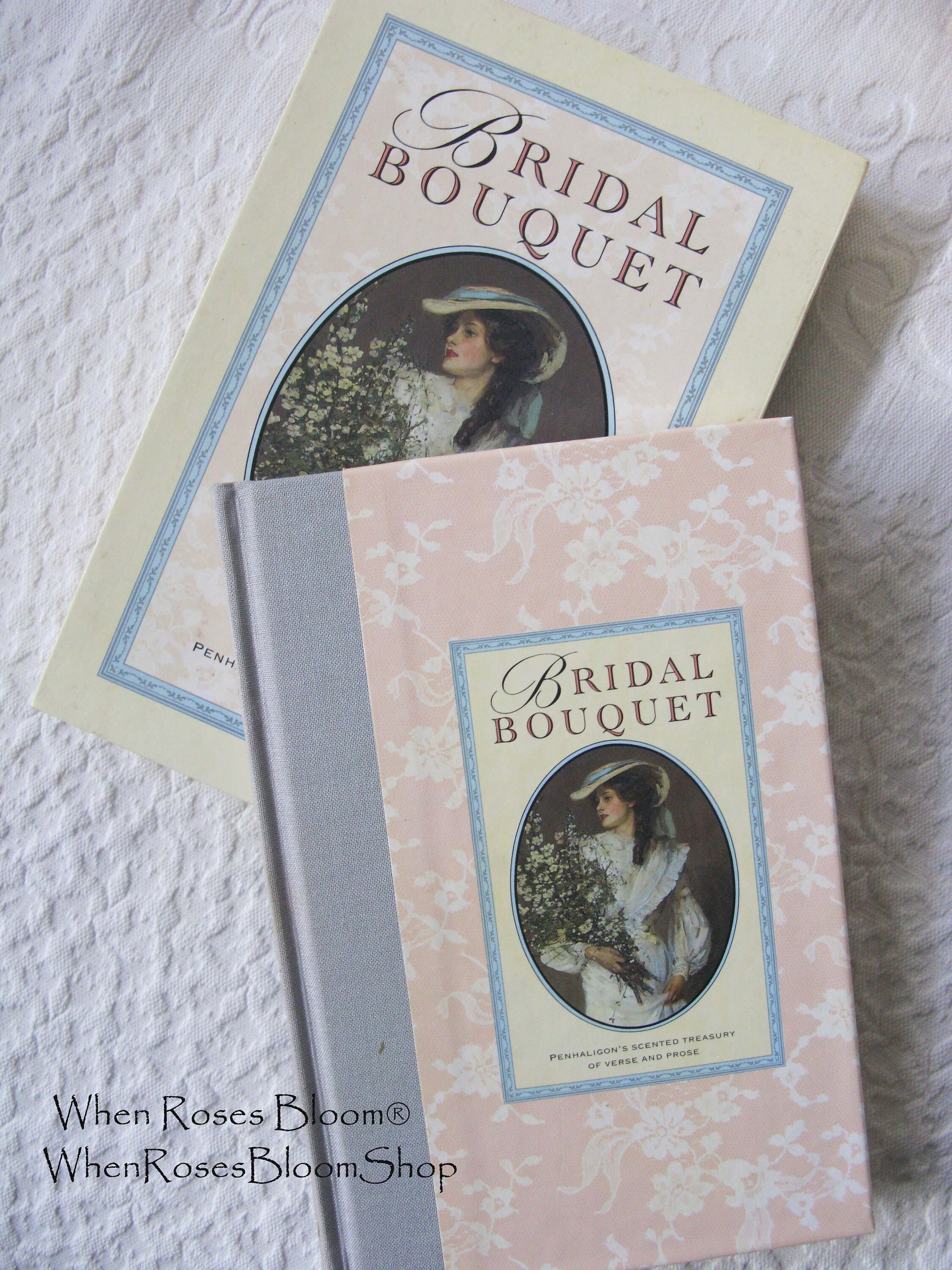 Vintage Penhaligon Scented Book Bridal Bouquet 1st Ed Perfumed Classic Romantic Love Gift  Wedding Decorative Library Decor   WhenRosesBloom