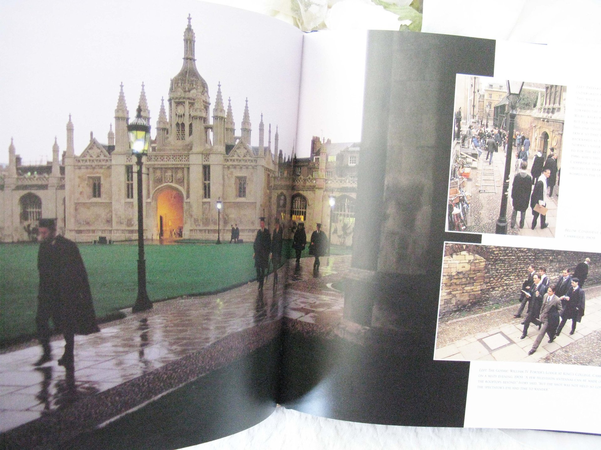 Vintage Book Merchant Ivory English Landscape gift book  Detailed Look into Merchant Ivory Films Decorative Library Decor WhenRosesBloom