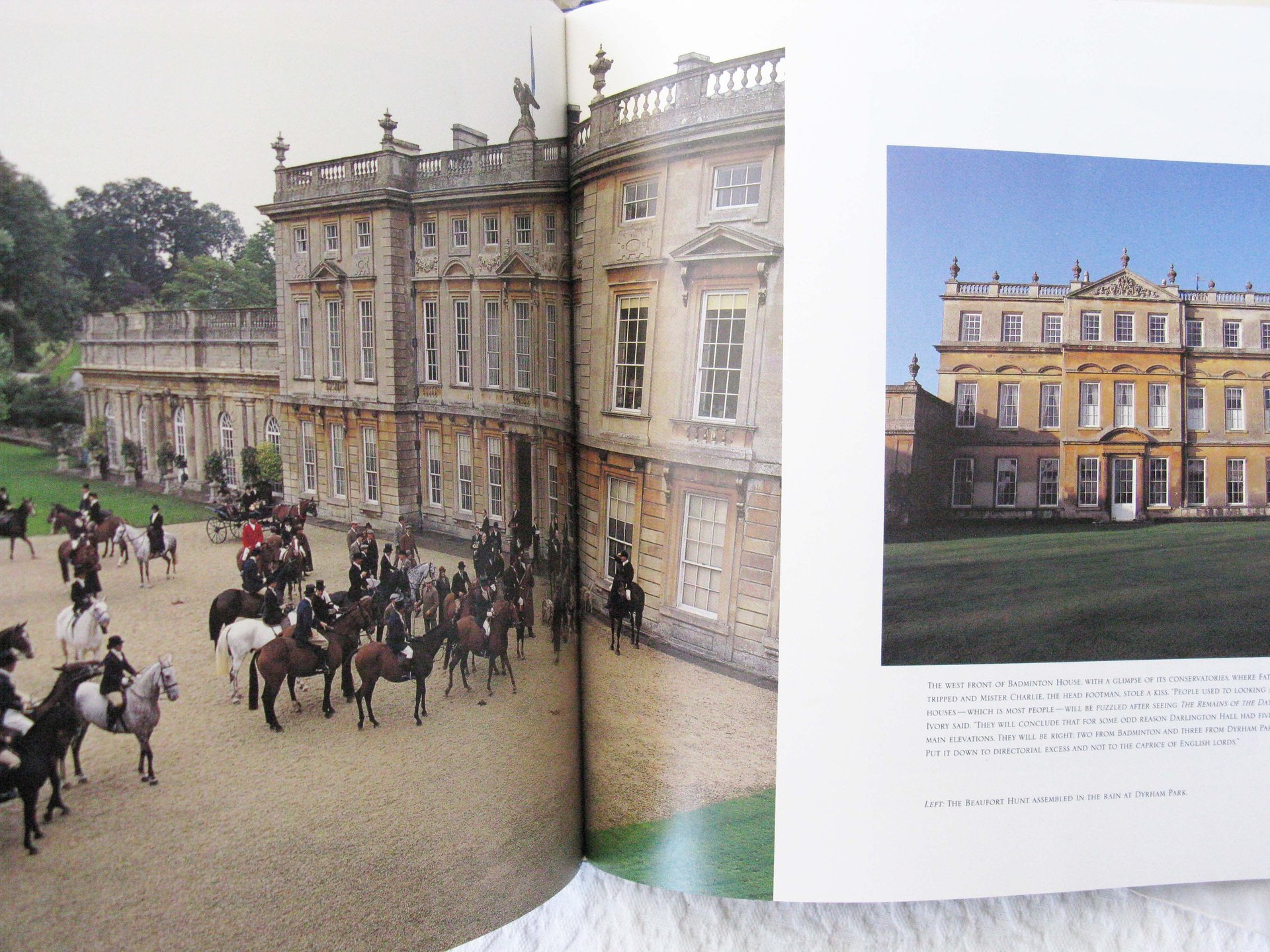 Vintage Book Merchant Ivory English Landscape gift book  Detailed Look into Merchant Ivory Films Decorative Library Decor WhenRosesBloom