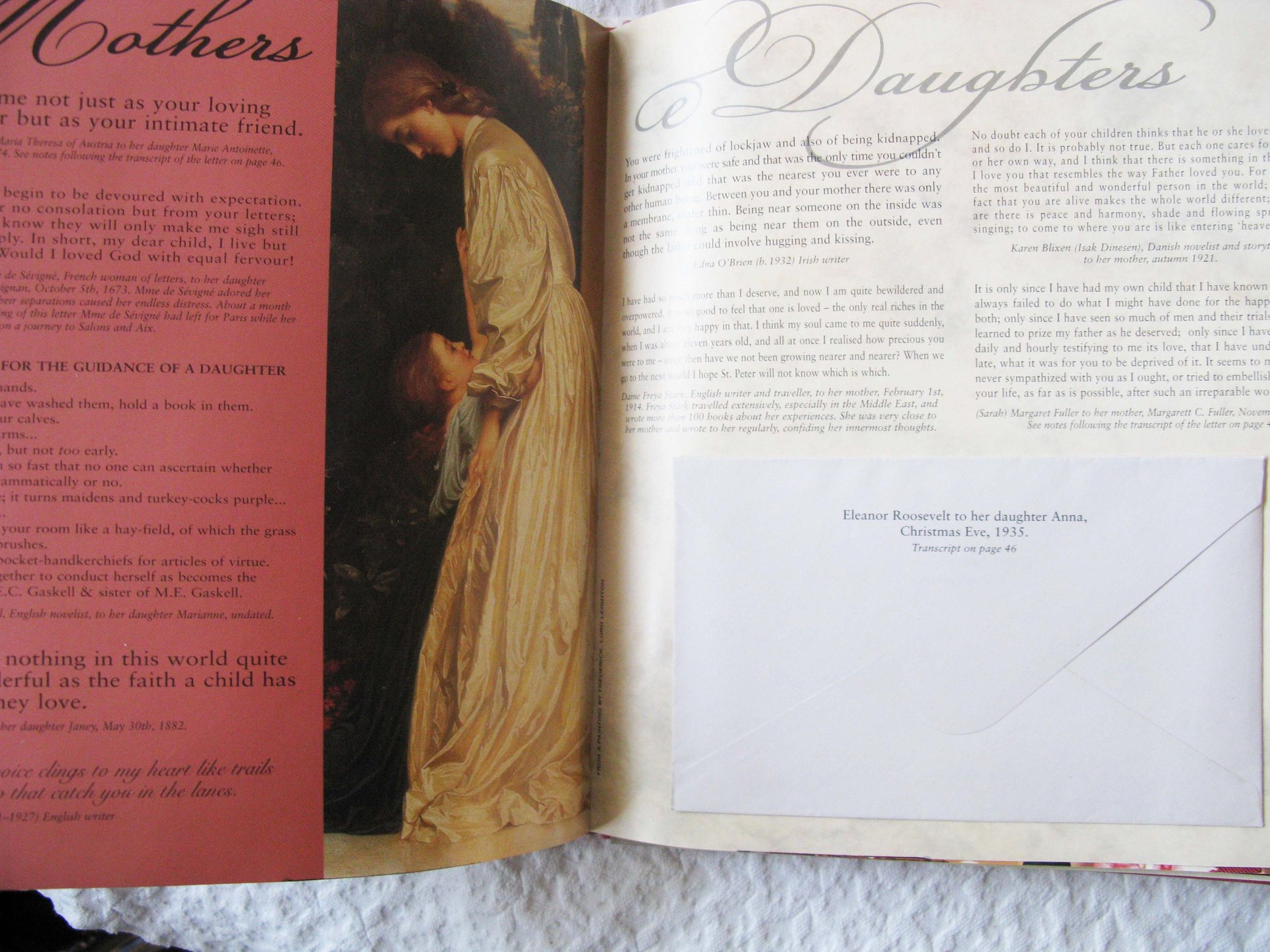 Vintage Book Woman to Woman Letters between mothers, daughters, sisters & friends gift book 1st Ed  Decorative Library Decor WhenRosesBloom