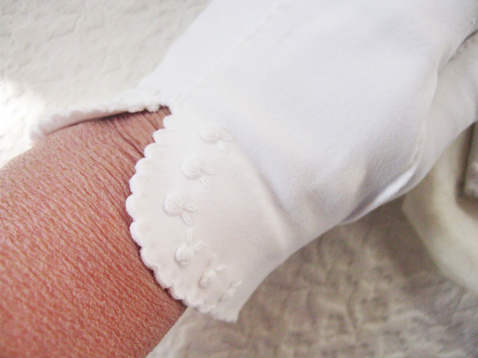 Vintage White Gloves Rose Embroidery Wedding Classic Retro Mid Century Bride Bridesmaid Downton Austen Cosplay Free Ship US When Roses Bloom