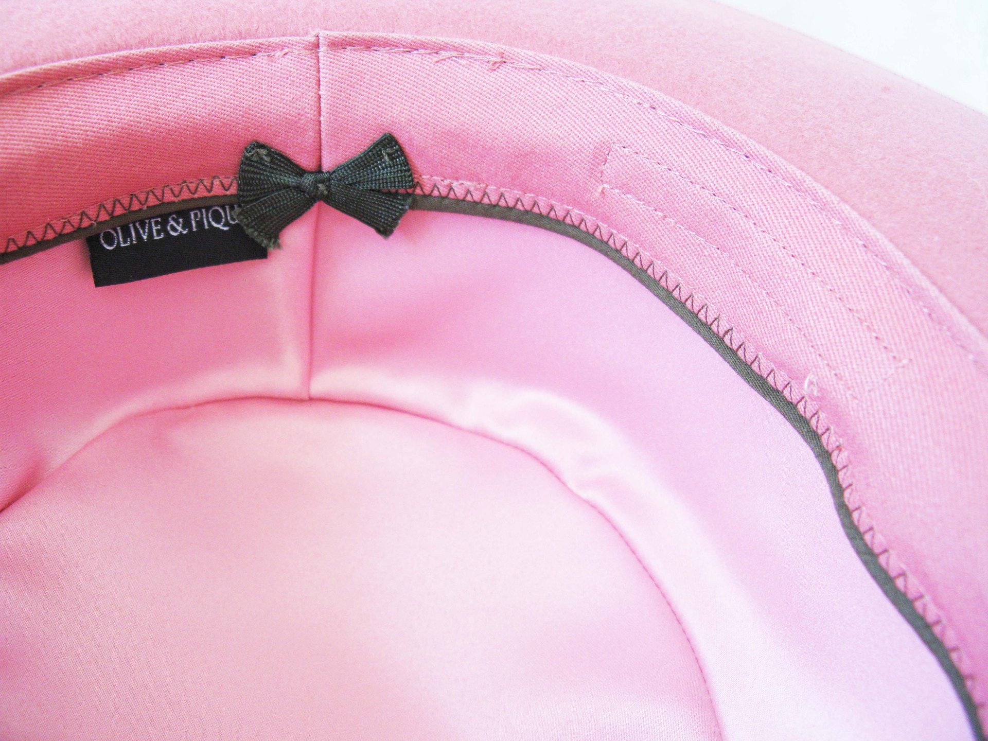 Vintage Sailor Boater Pink Wool Hat Tailored Elegance Mid Century Suburbia Retro Cosplay Miss Phyrne Fisher Princess Diana WhenRosesBloom