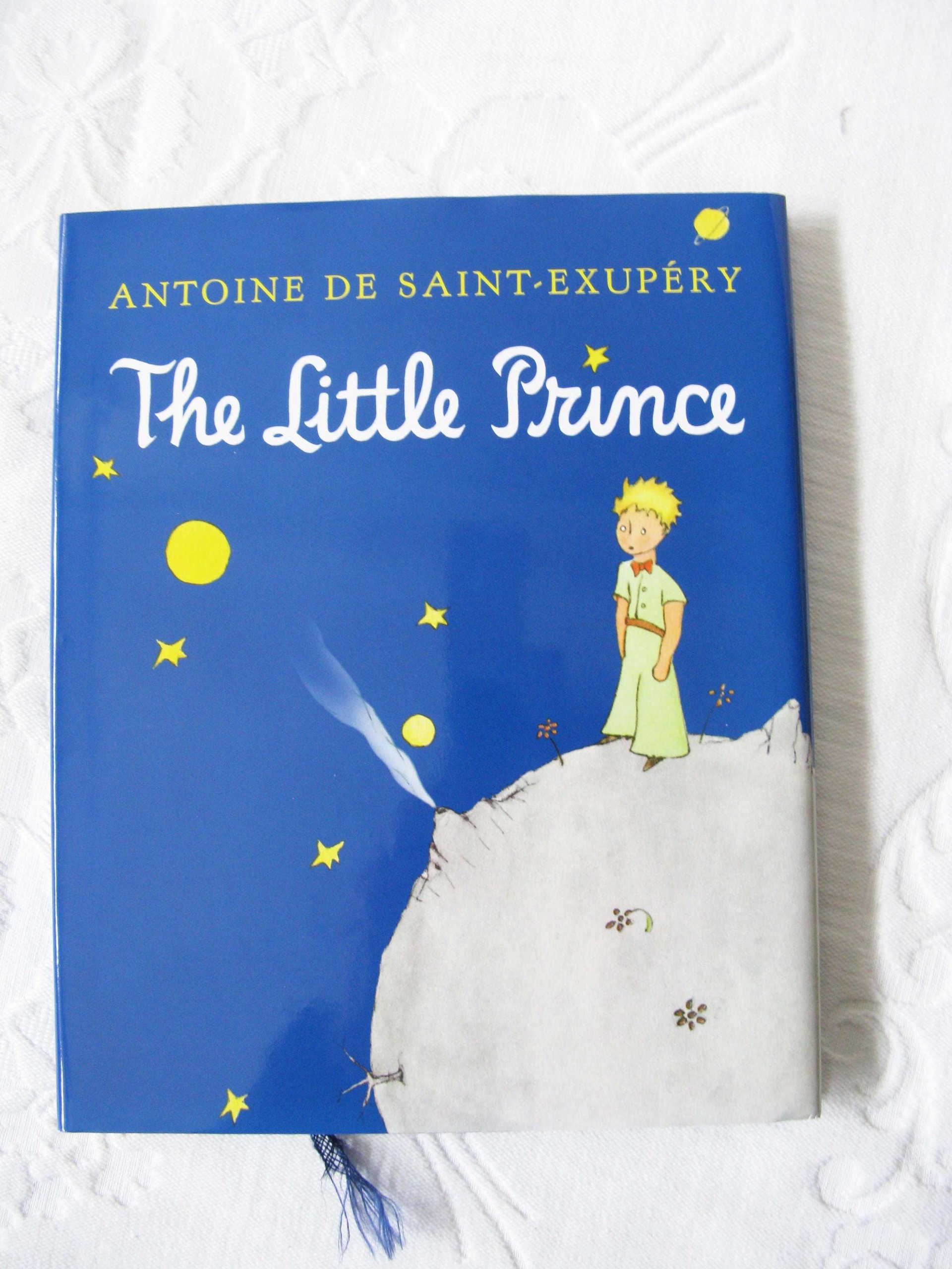 Book The Little Prince Vintage Retro Library Decorative Graphic Art  Juvenile Child Fiction Fantasy 60th Anniversary Edition WhenRosesBloom