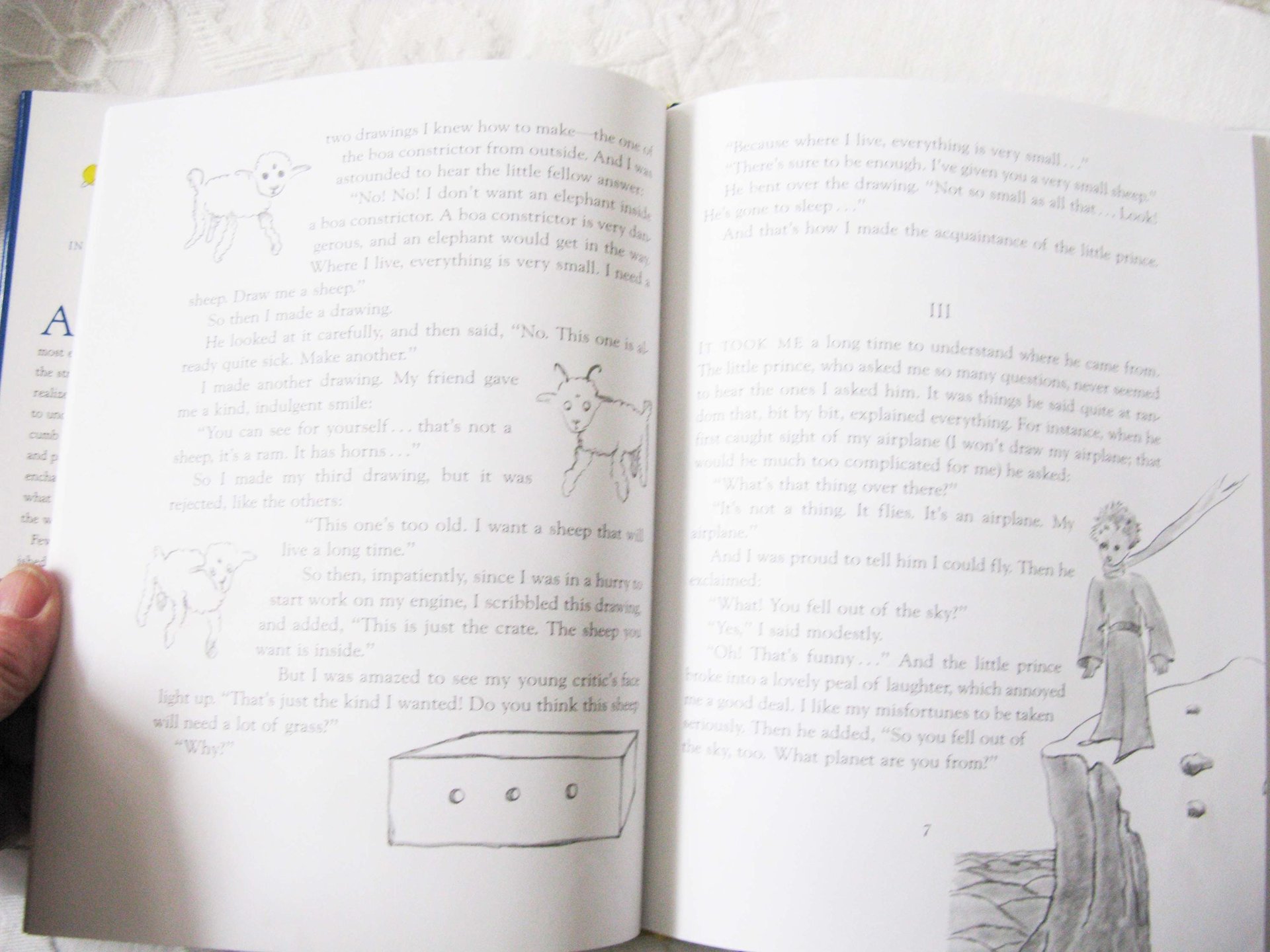 Book The Little Prince Vintage Retro Library Decorative Graphic Art  Juvenile Child Fiction Fantasy 60th Anniversary Edition WhenRosesBloom