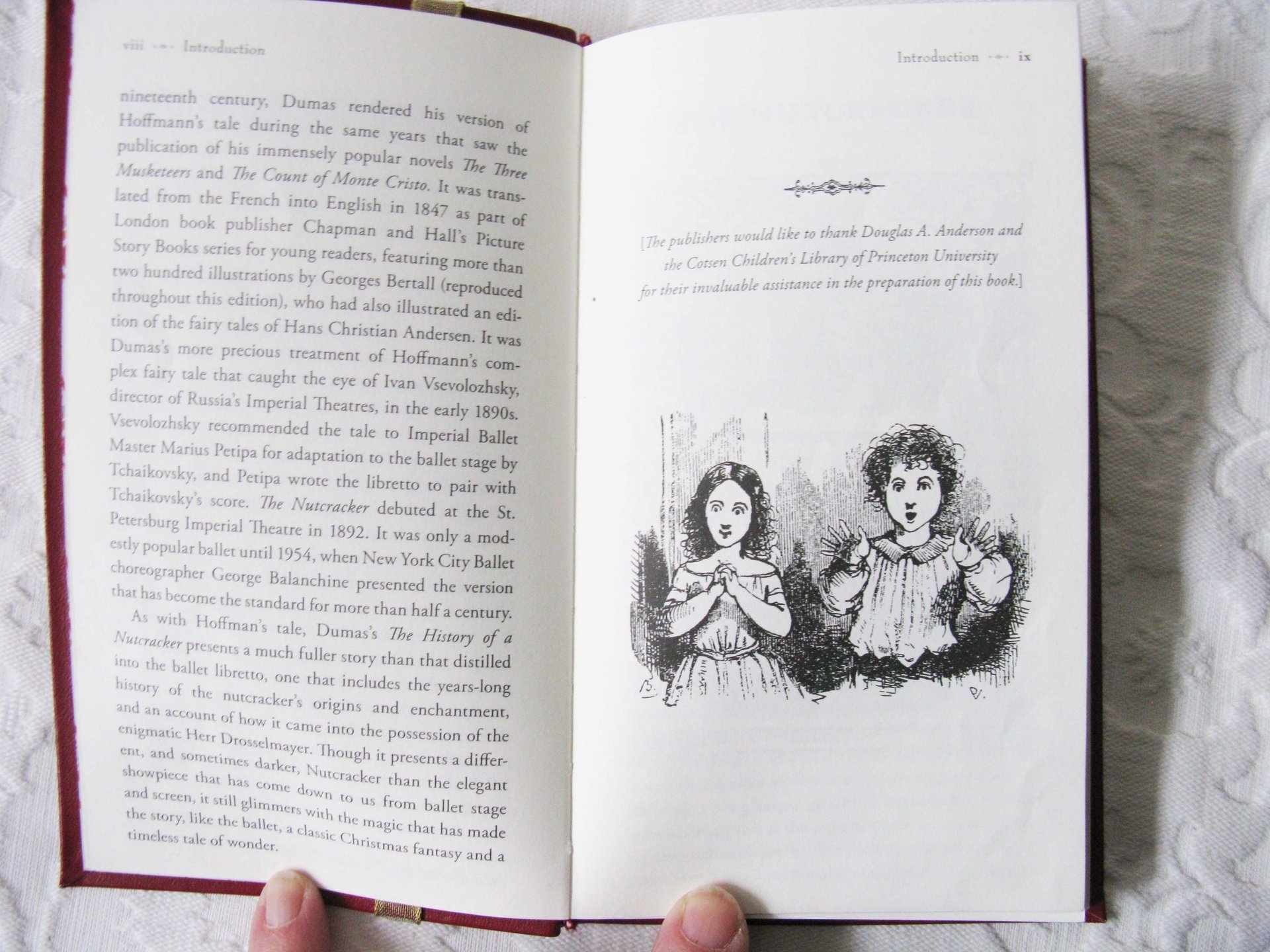 Book The Nutcracker Alexandre Dumas Translated History Vintage Retro Library Decorative Graphic Art Juvenile Child Fiction WhenRosesBloom