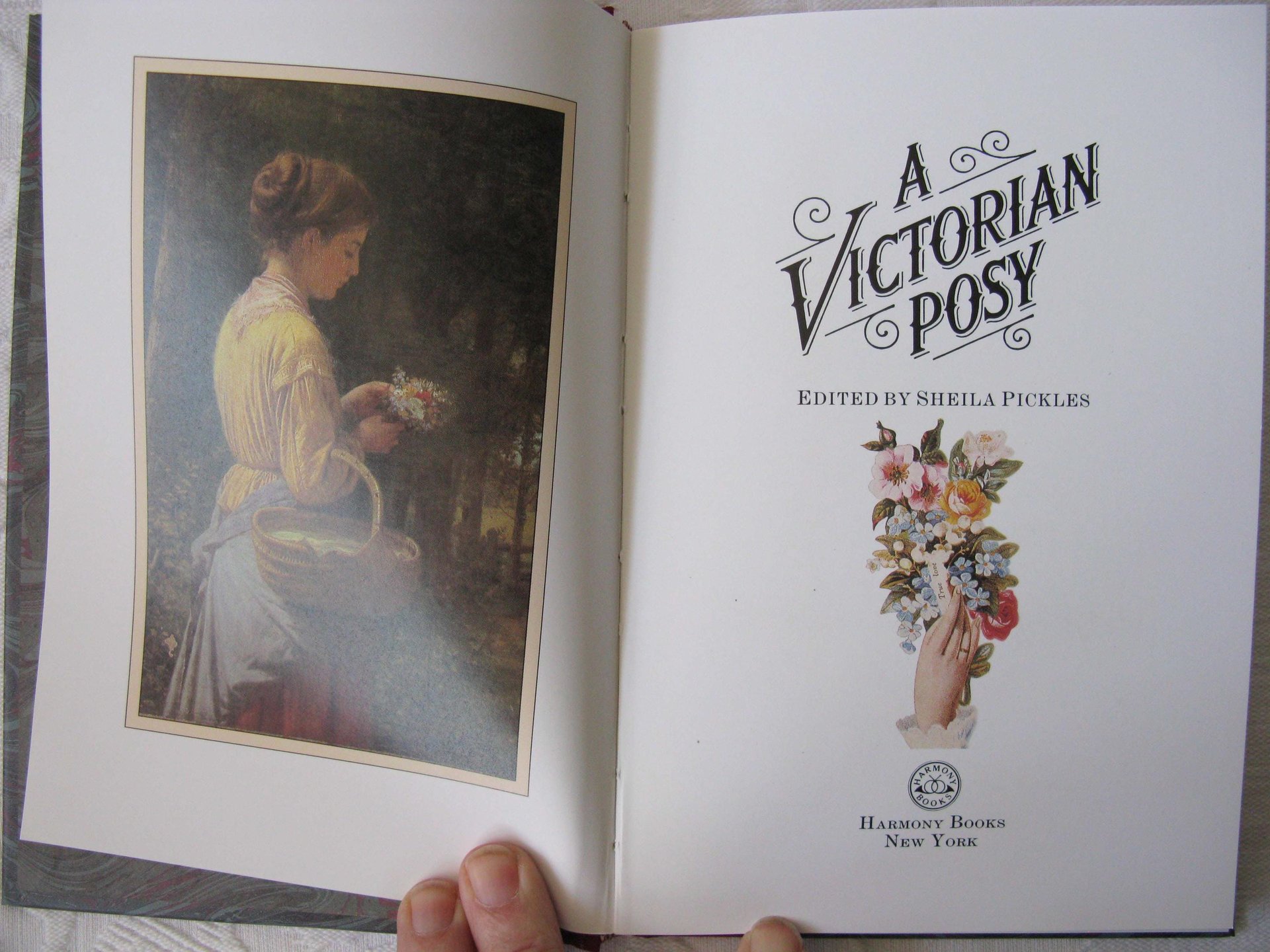 Vintage Penhaligon Scented Book A Victorian Posy  1st Ed English Perfumed Classic Romantic Gift  Decorative Library Decor WhenRosesBloom