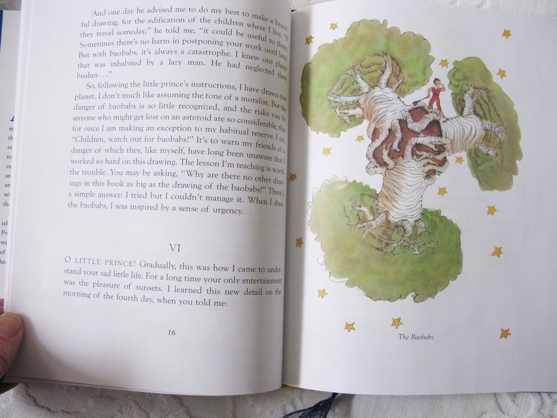 Book The Little Prince Vintage Retro Library Decorative Graphic Art  Juvenile Child Fiction Fantasy 60th Anniversary Edition WhenRosesBloom